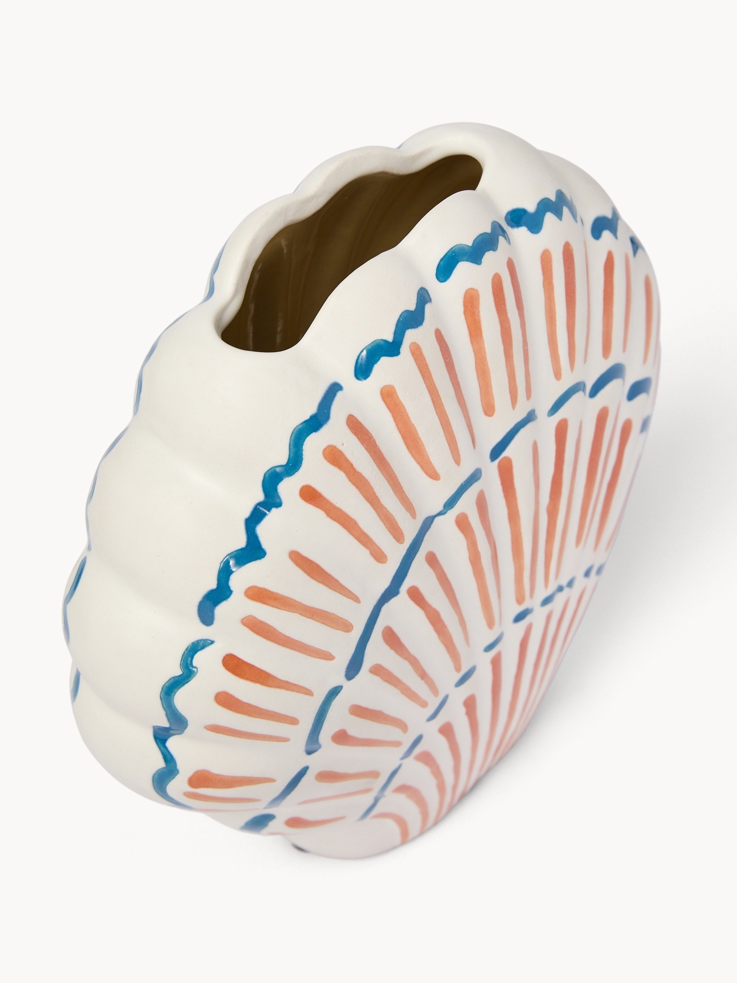 Vaso in ceramica artigianale vietnamita, Multicolor, large image number 1