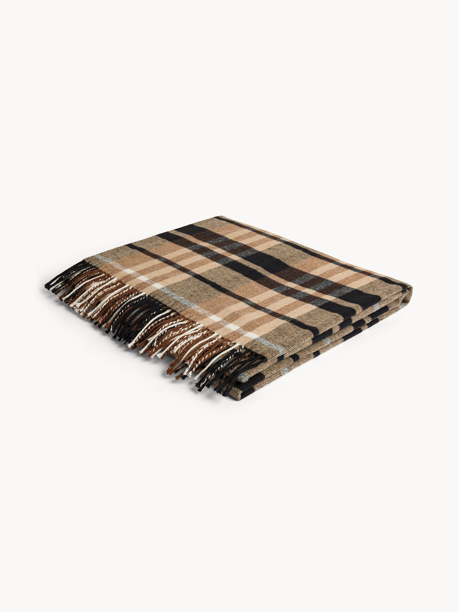 Plaid a quadri made in Italy, Multicolor, large image number 0