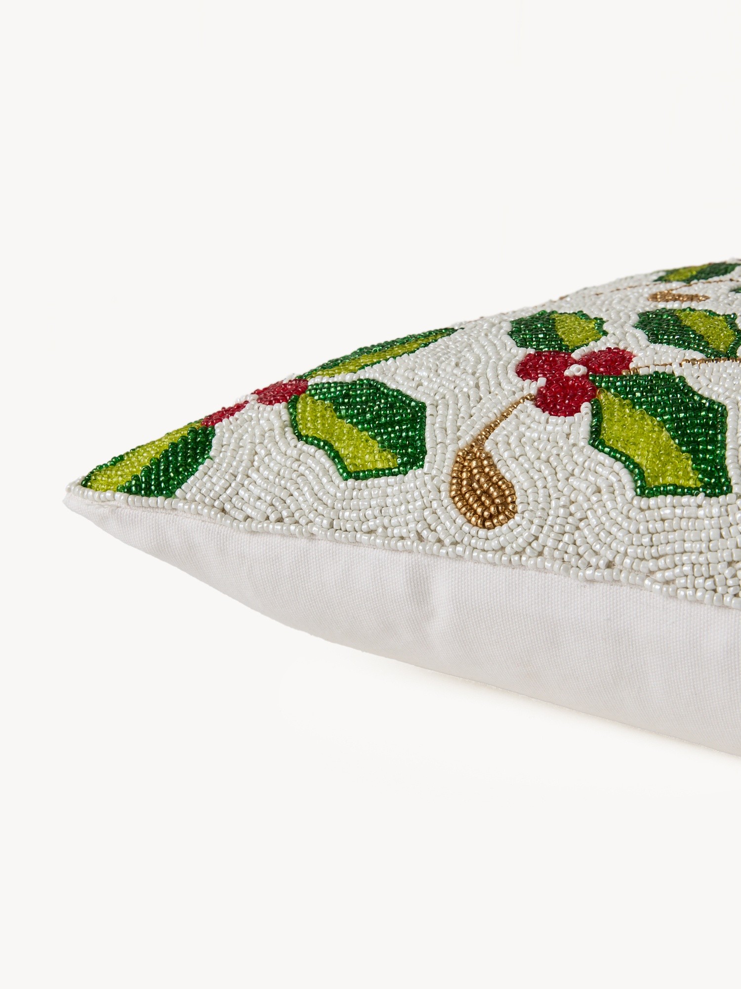 Beaded cushion 40x40cm, Multicolor, large image number 2