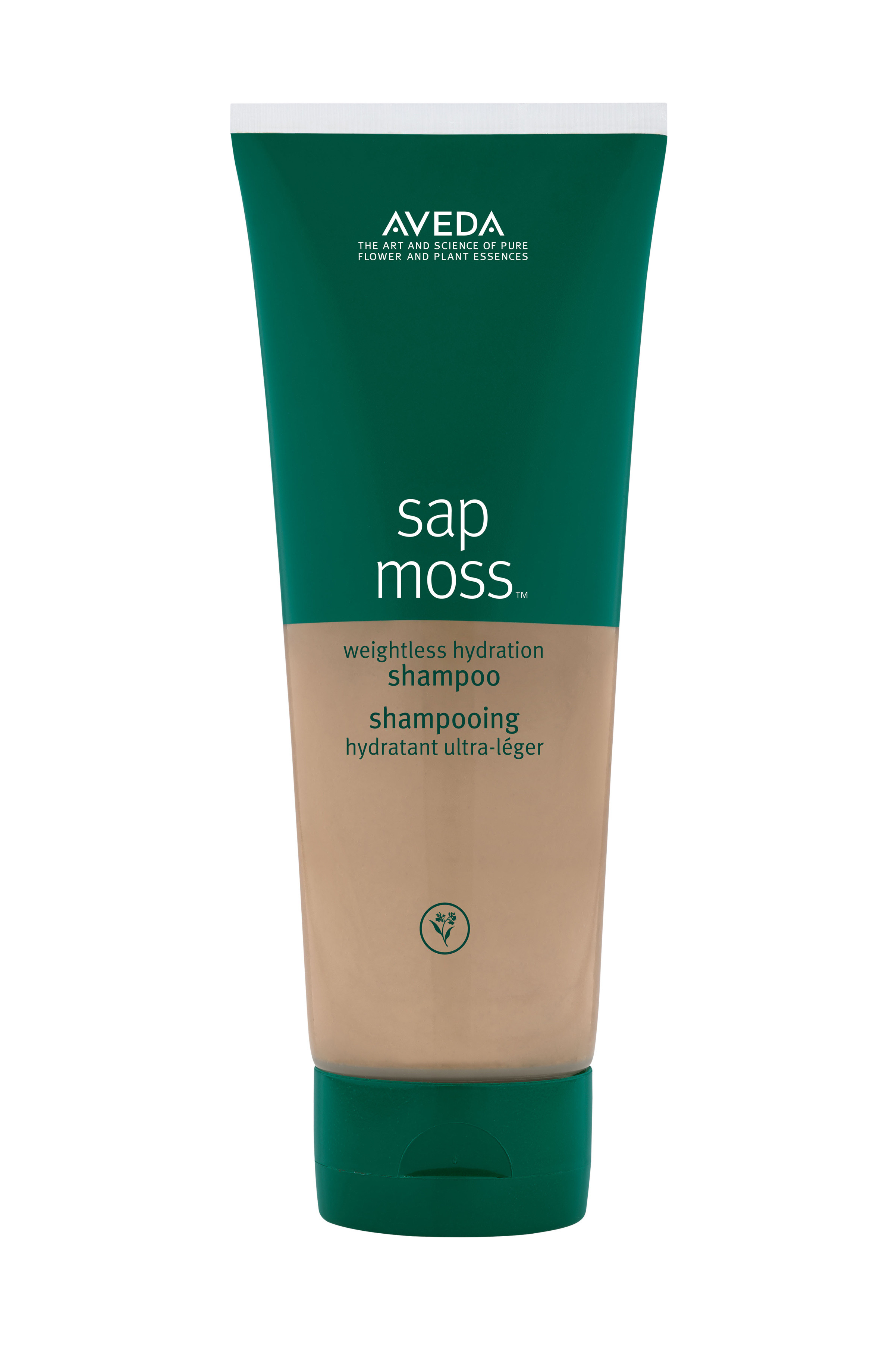 Aveda sap moss shampoo rivitalizzante idratante 200 ml, Verde, large image number 0