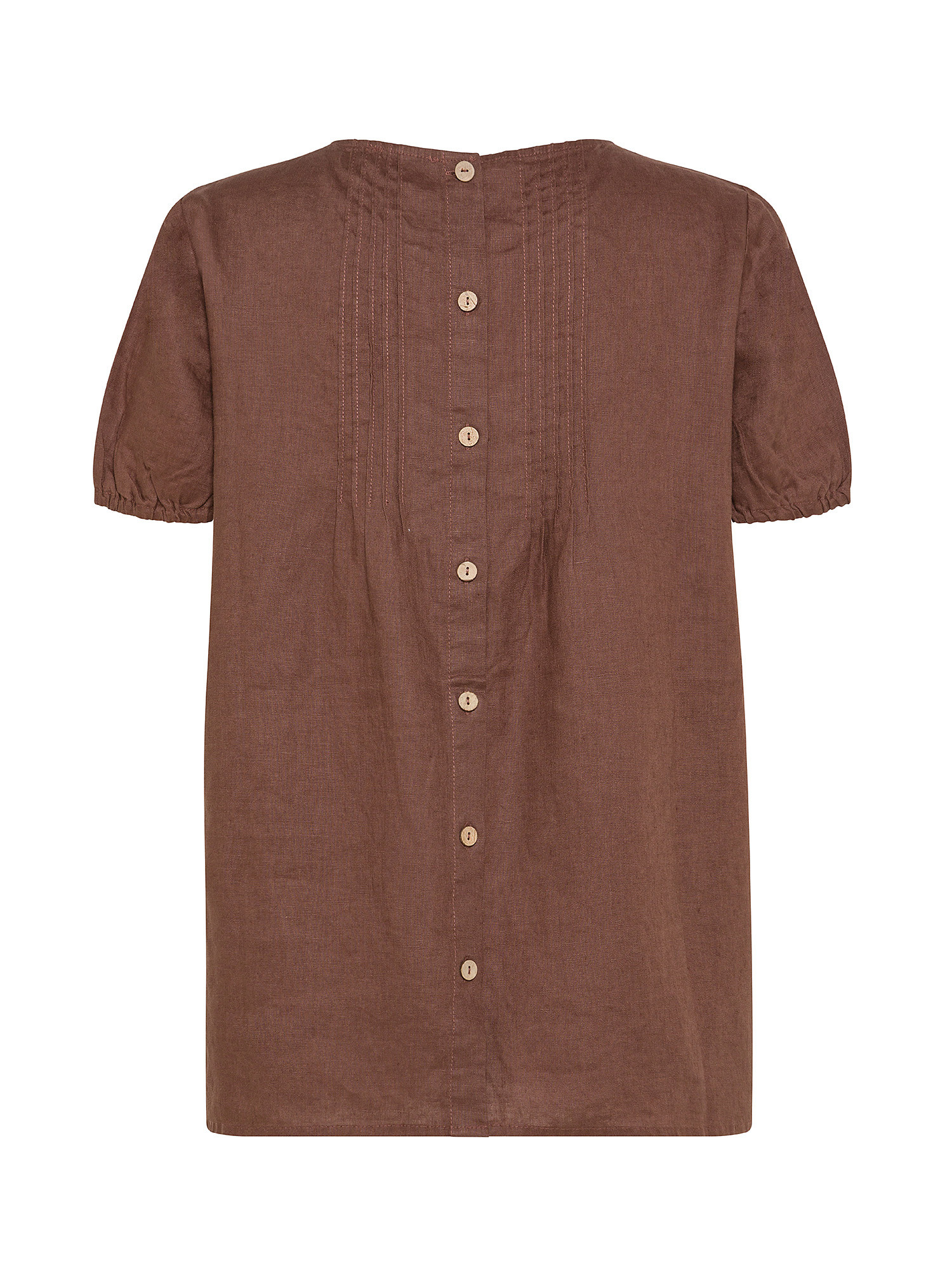 Koan - Linen blouse, Brown, large image number 1