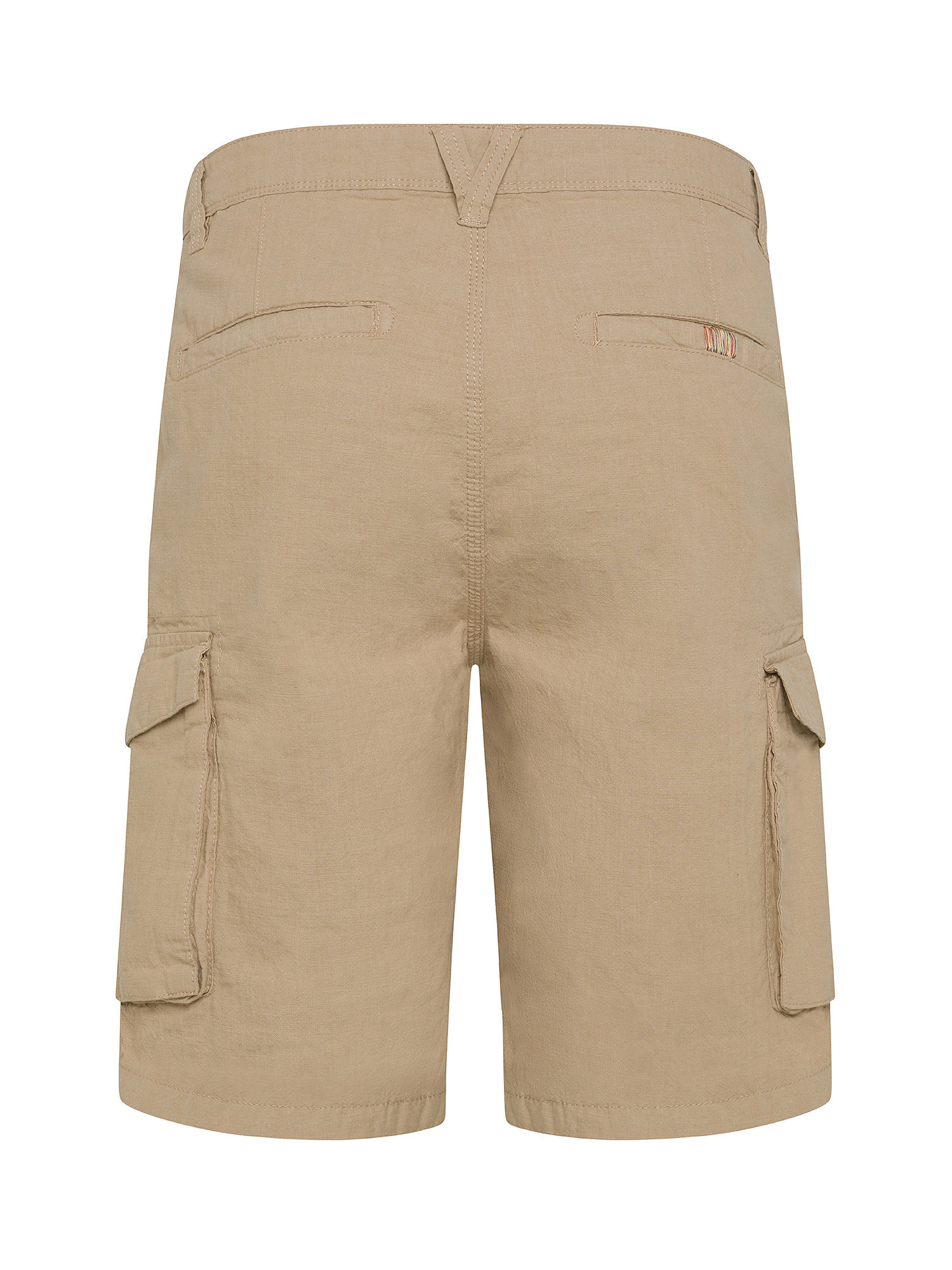 JCT - Bermuda cargo in cotone, Beige, large image number 1