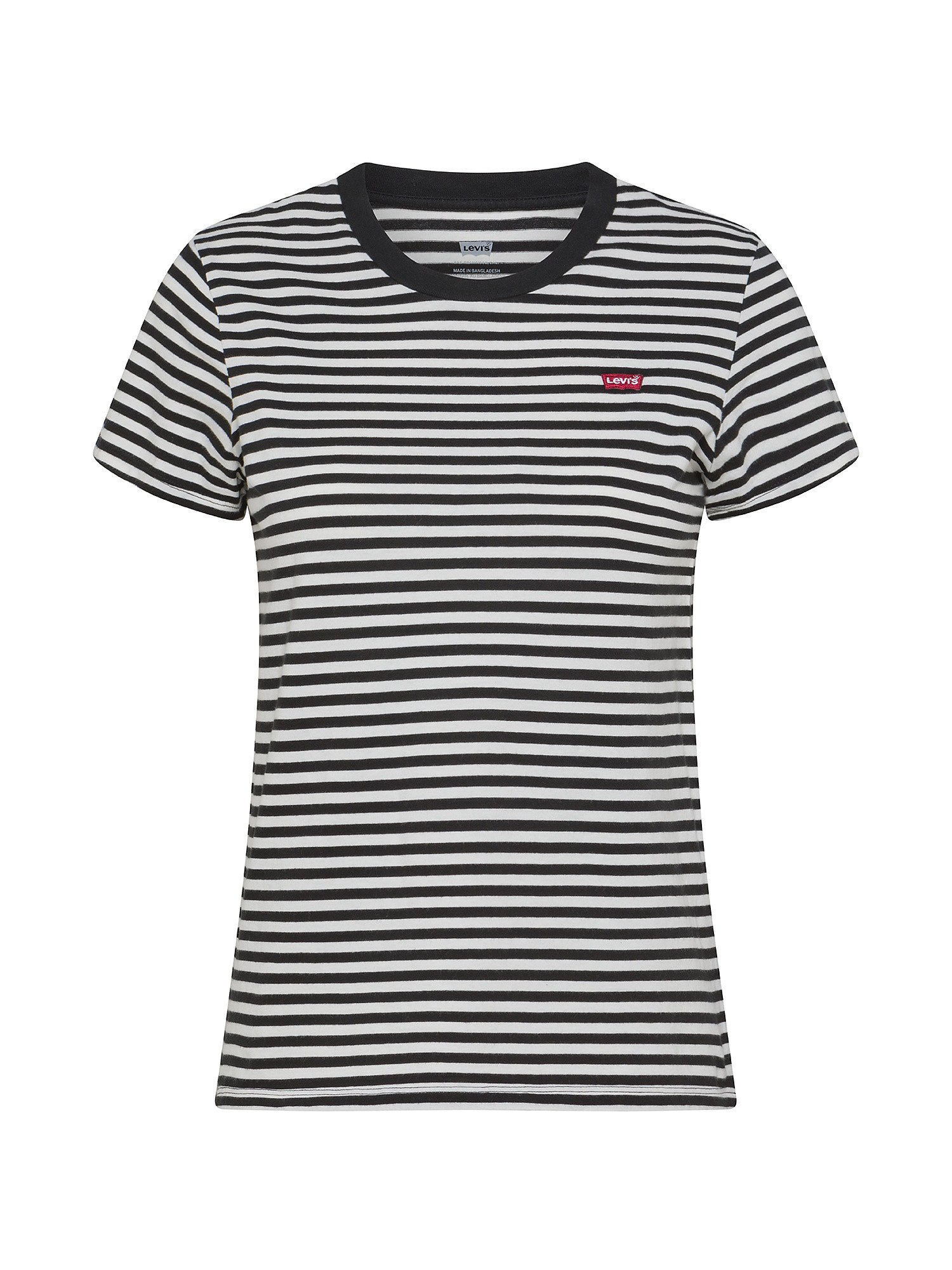 Levi's - T-shirt a righe, Nero, large image number 0