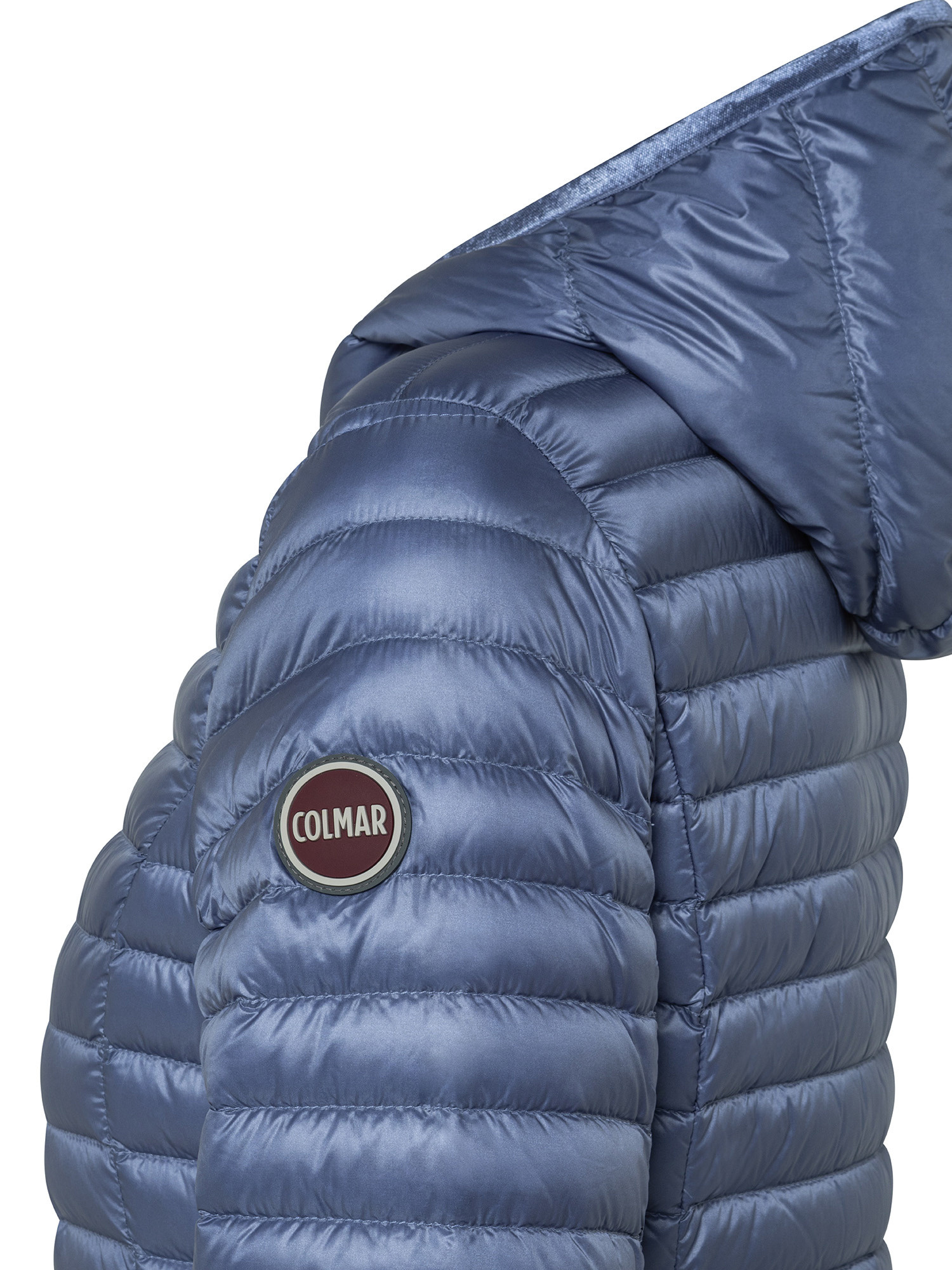 Lightweight quilted hooded jacket, Light Blue, large image number 2