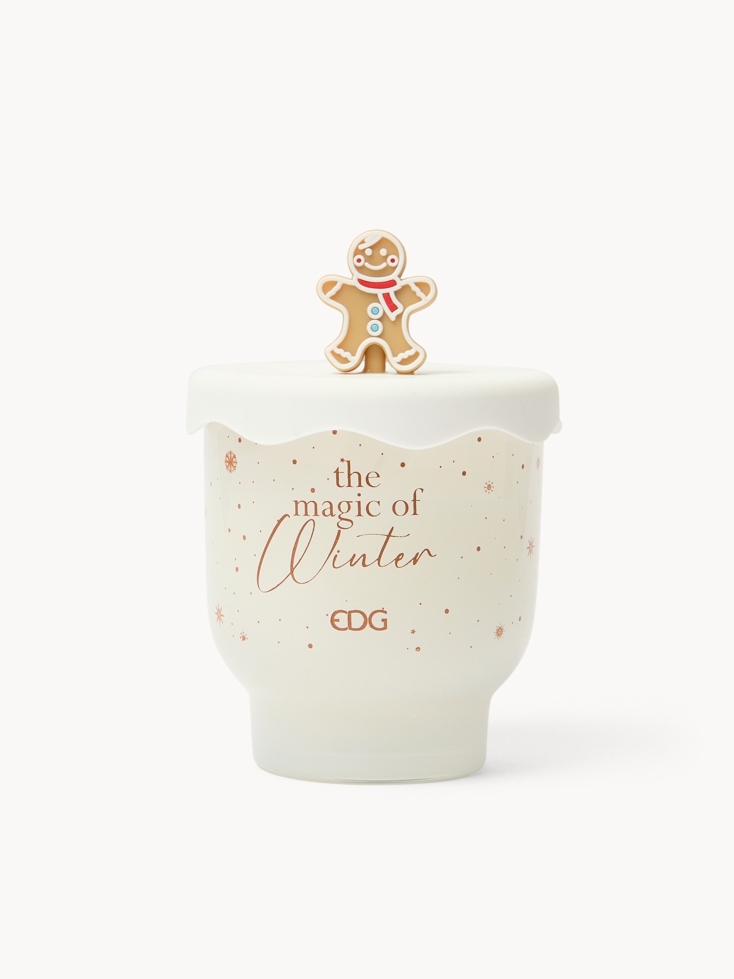 Candela profumata con tappo H14 - cinnamon, Bianco, large image number 0