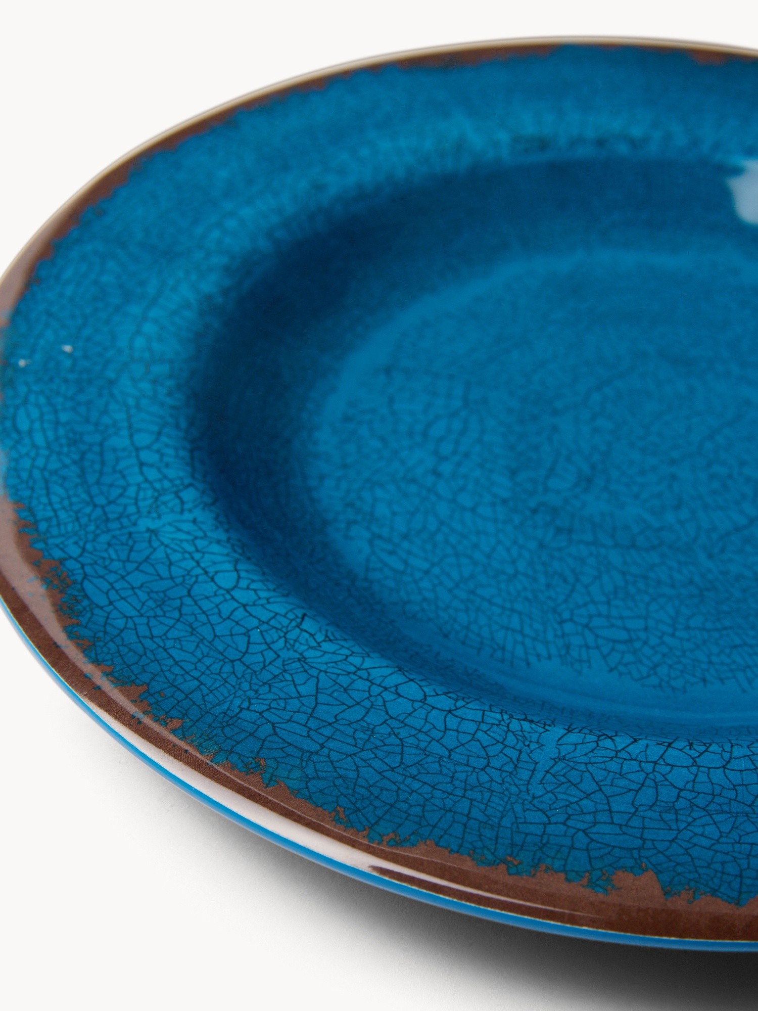 Blue Melamine Side Plate - Introductory Price, Blue, large image number 1
