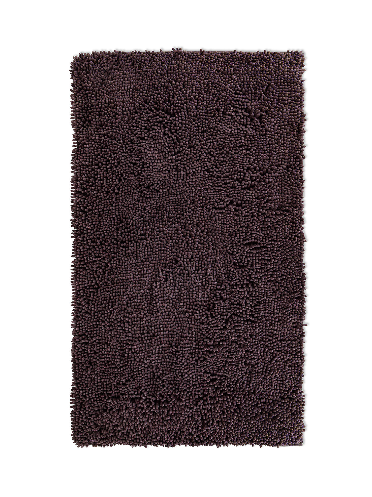 Zefiro Gold shaggy micro fleece bath mat, Anthracite, large image number 0