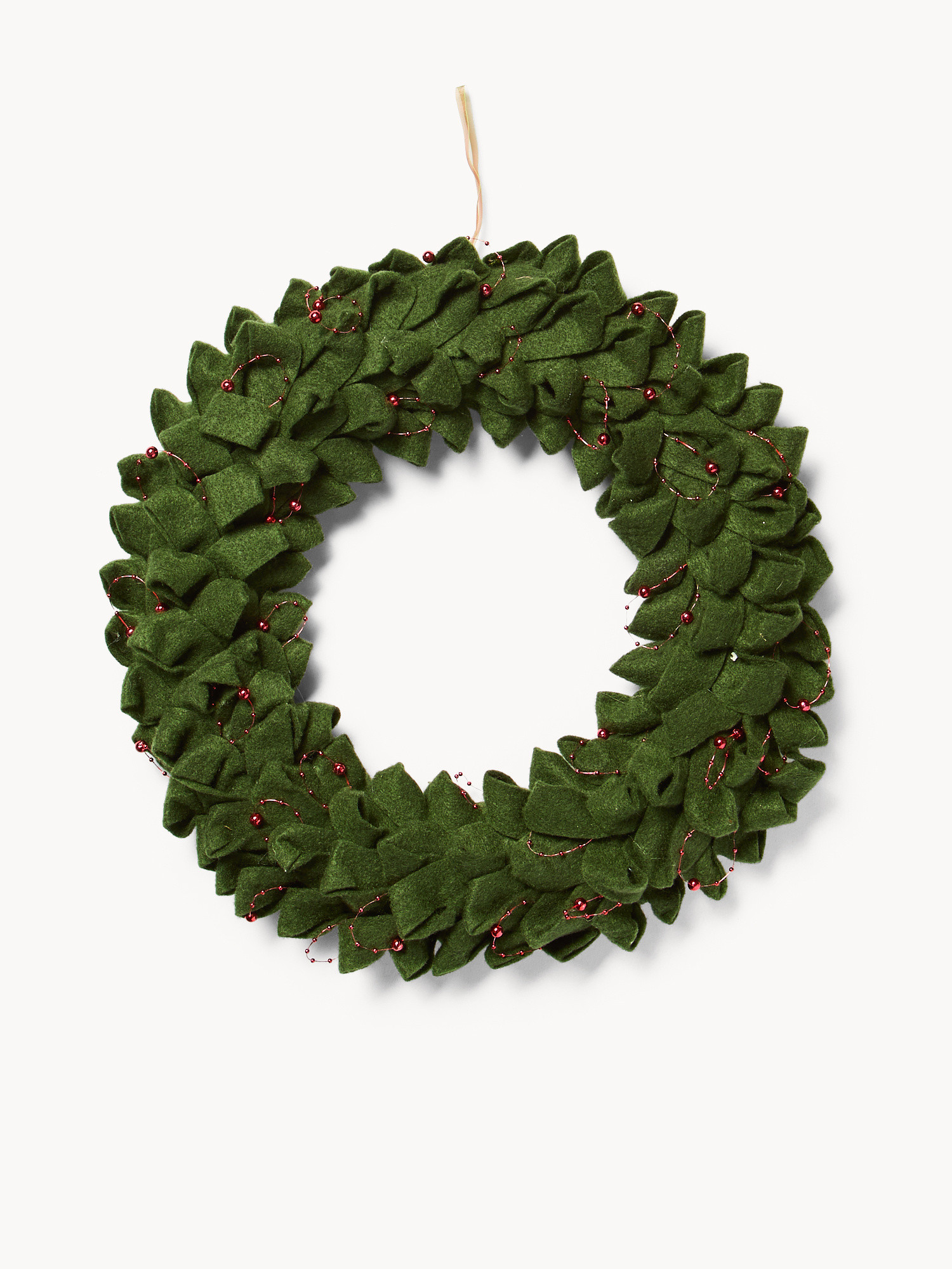 Corona in feltro, Verde, large image number 0