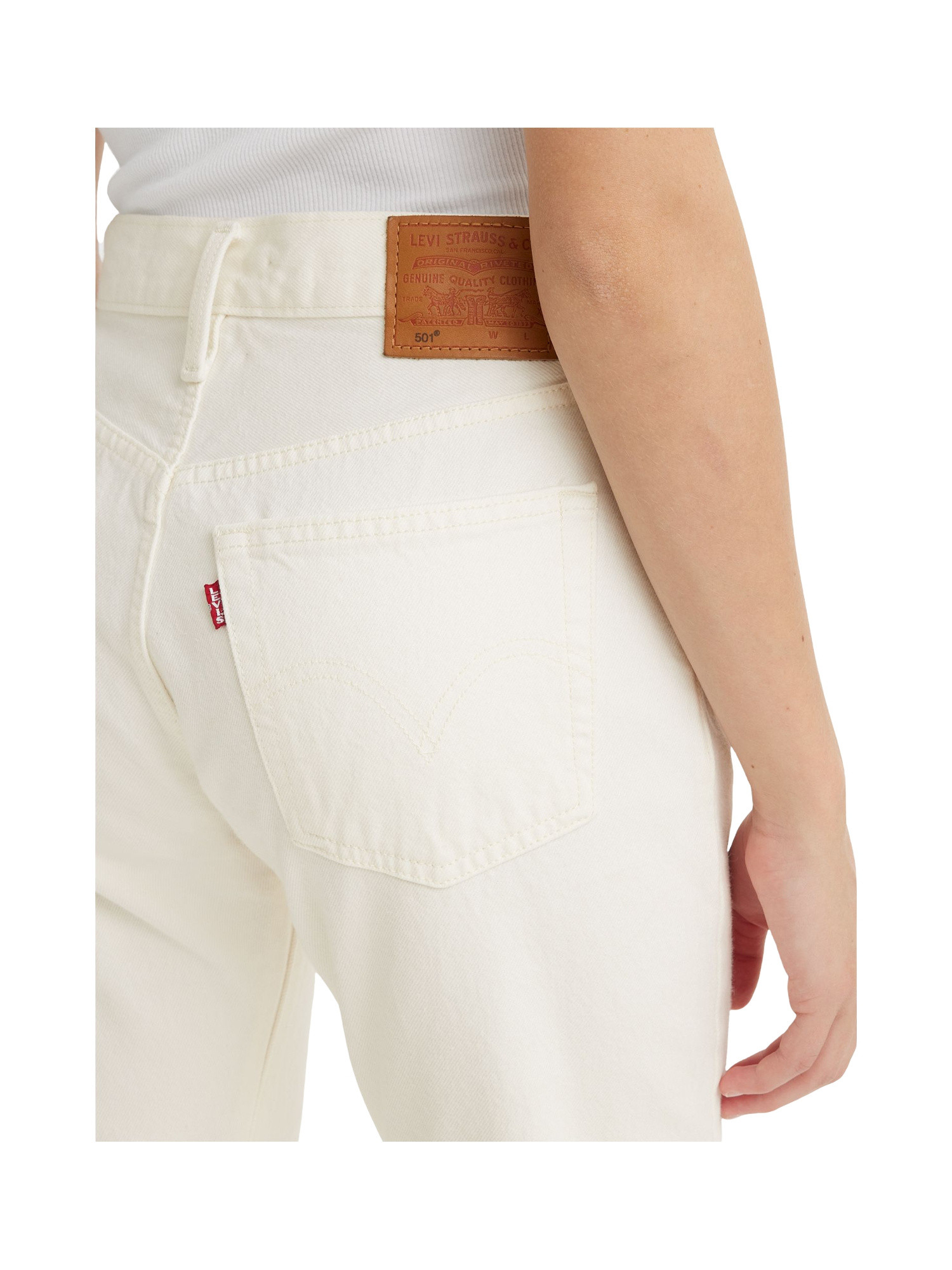 Levi's - jeans 501® original, Bianco, large image number 6
