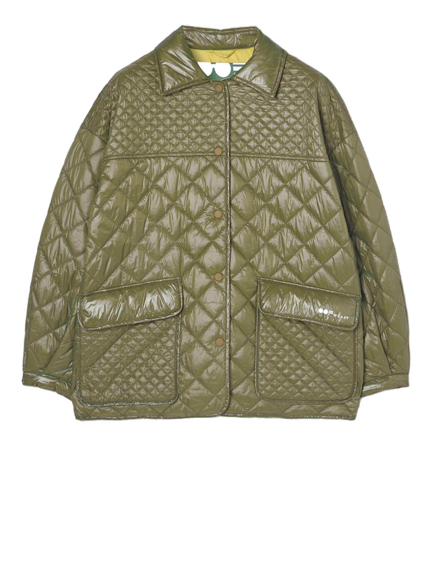 Oof Wear - Quilted Jacket, Dark Green, large image number 0