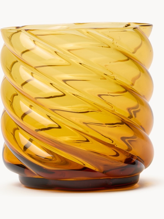 Amber Glass Tumbler
