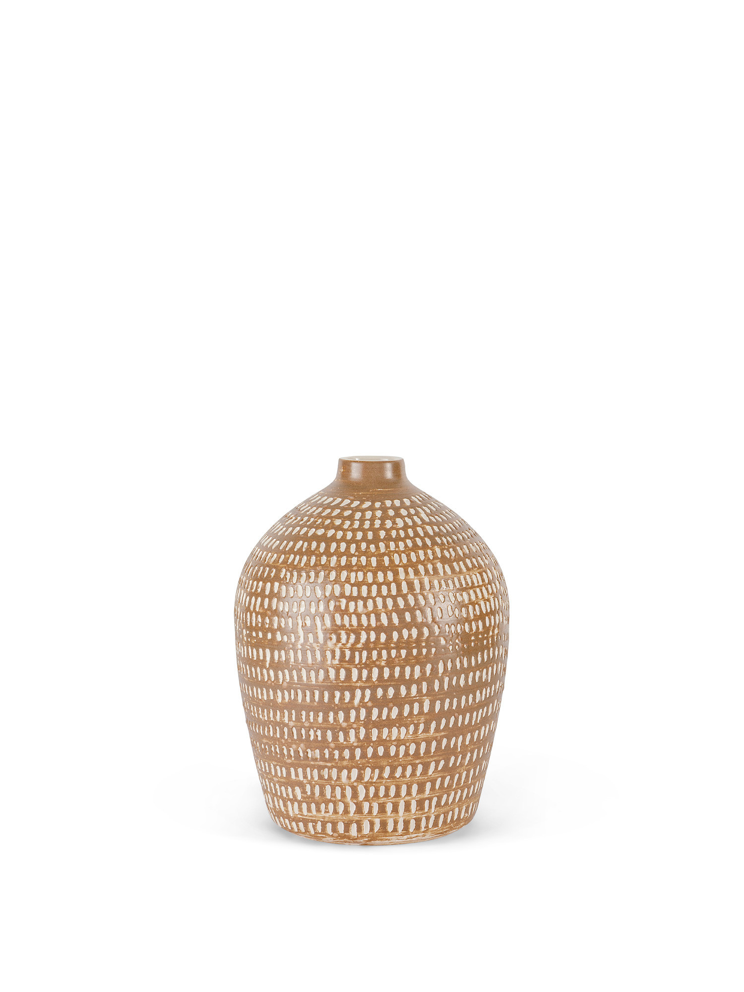 Vaso ceramica portoghese, Marrone, large image number 0