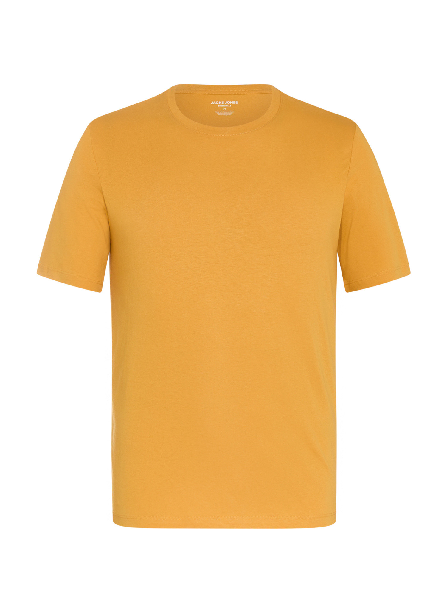 Jack & Jones - Cotton T-shirt, Yellow, large image number 0