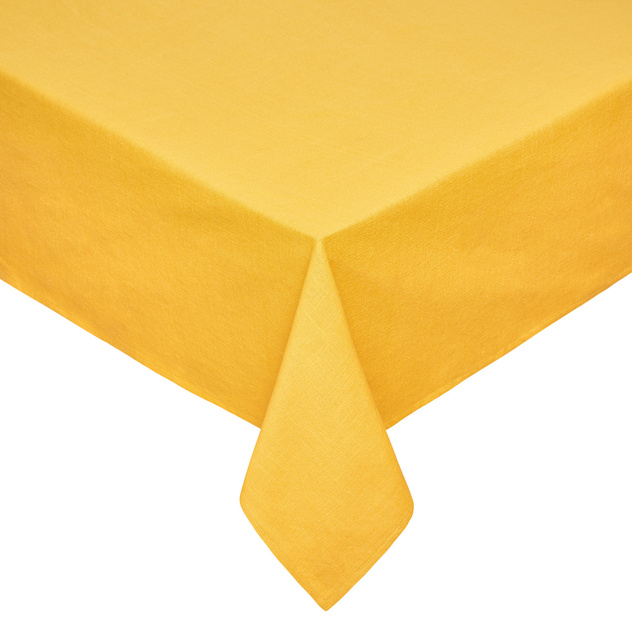 Solid colour tablecloth in 100% iridescent cotton