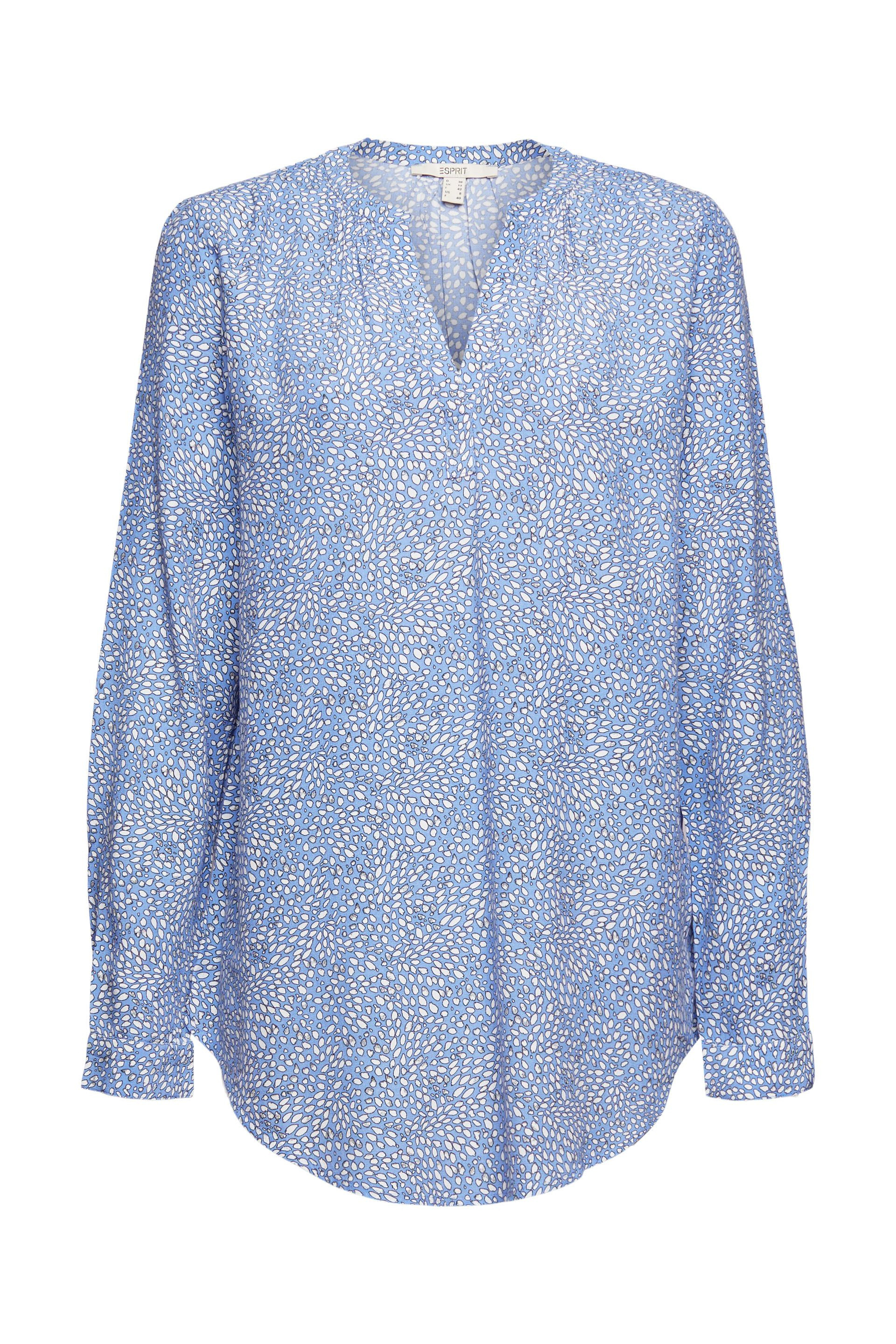 Blouse with pattern, Light Blue, large image number 0