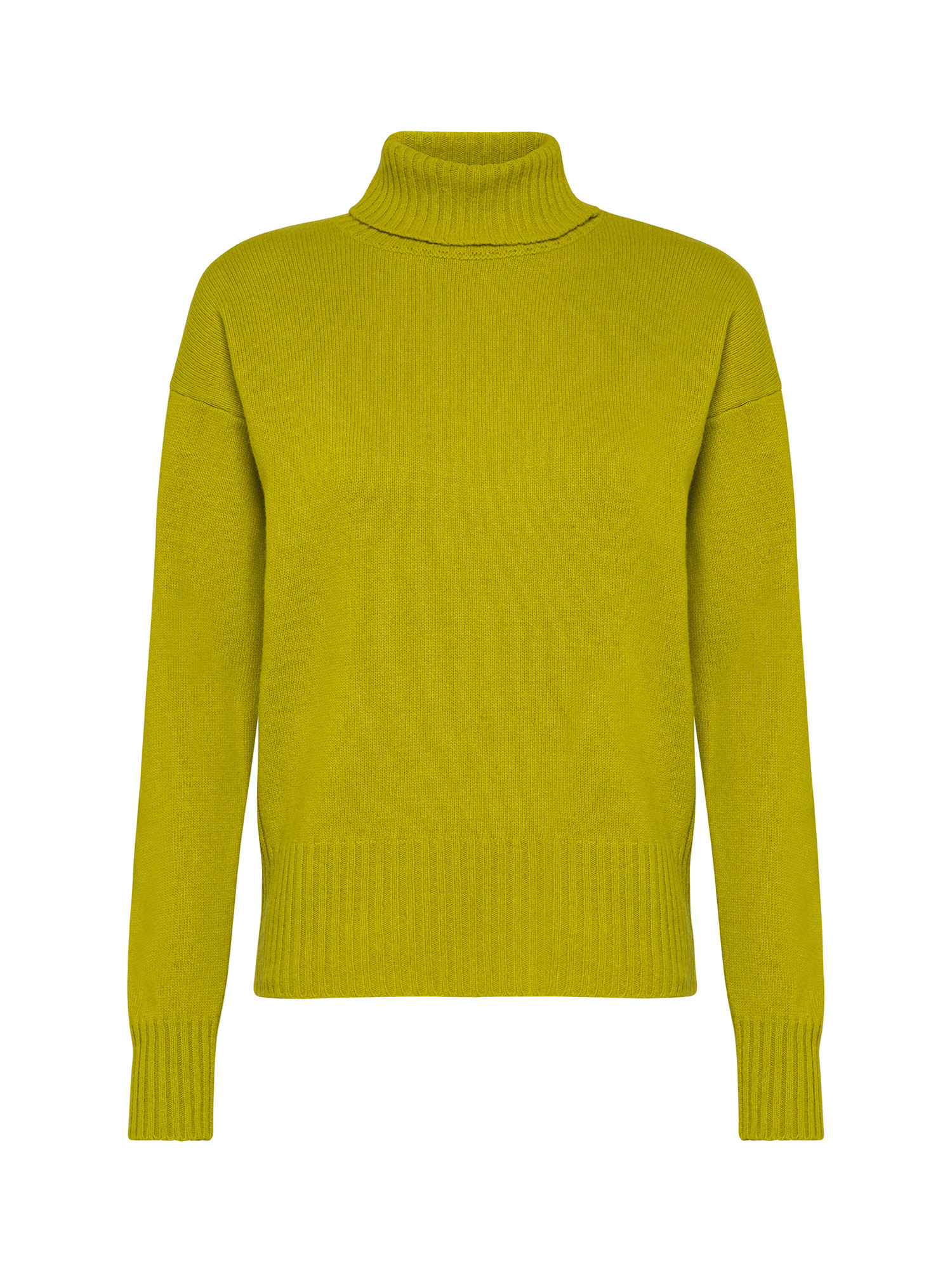 K Collection - Turtleneck sweater, Acid Green, large image number 0