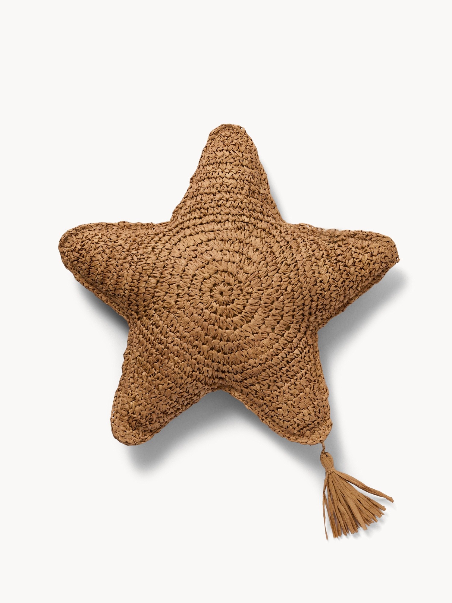 Cuscino con ricamo geometrico, Naturale, large image number 2