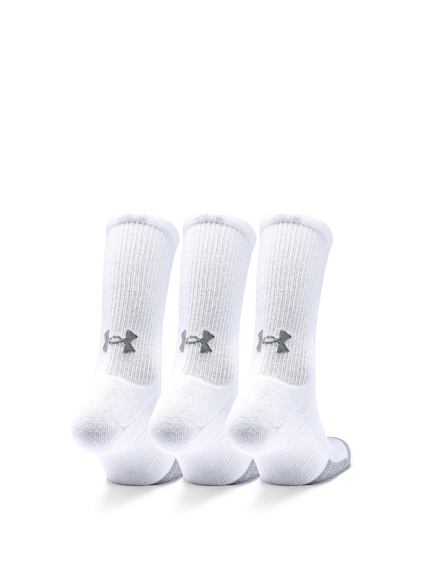 Under Armour - HeatGear® Crew socks, White, large image number 4
