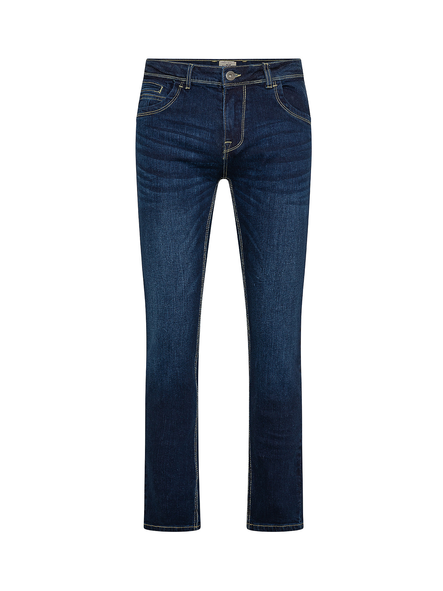 Jeans stretch, Blu scuro, large image number 0