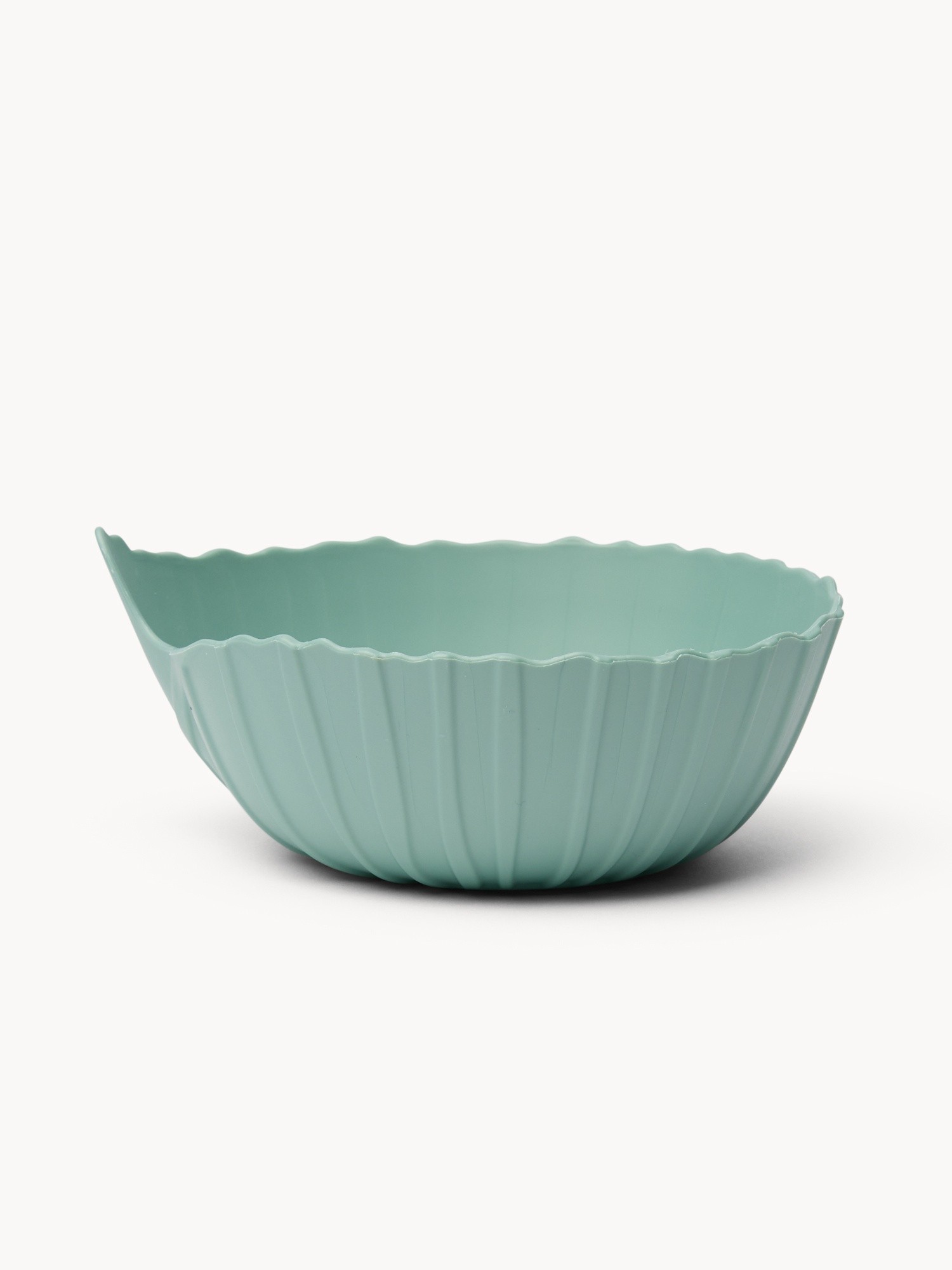 Clear Plastic Bowl - Introductory Price, Teal, large image number 0