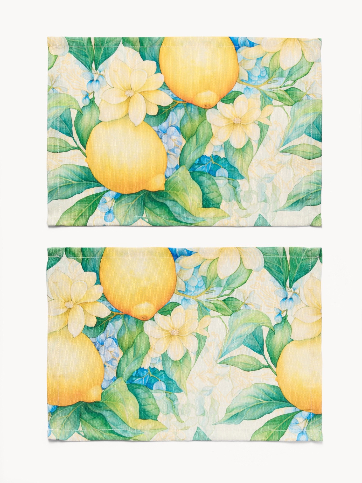 Limoni cotton placemat by Tessiture Randi, Multicolor, large image number 0