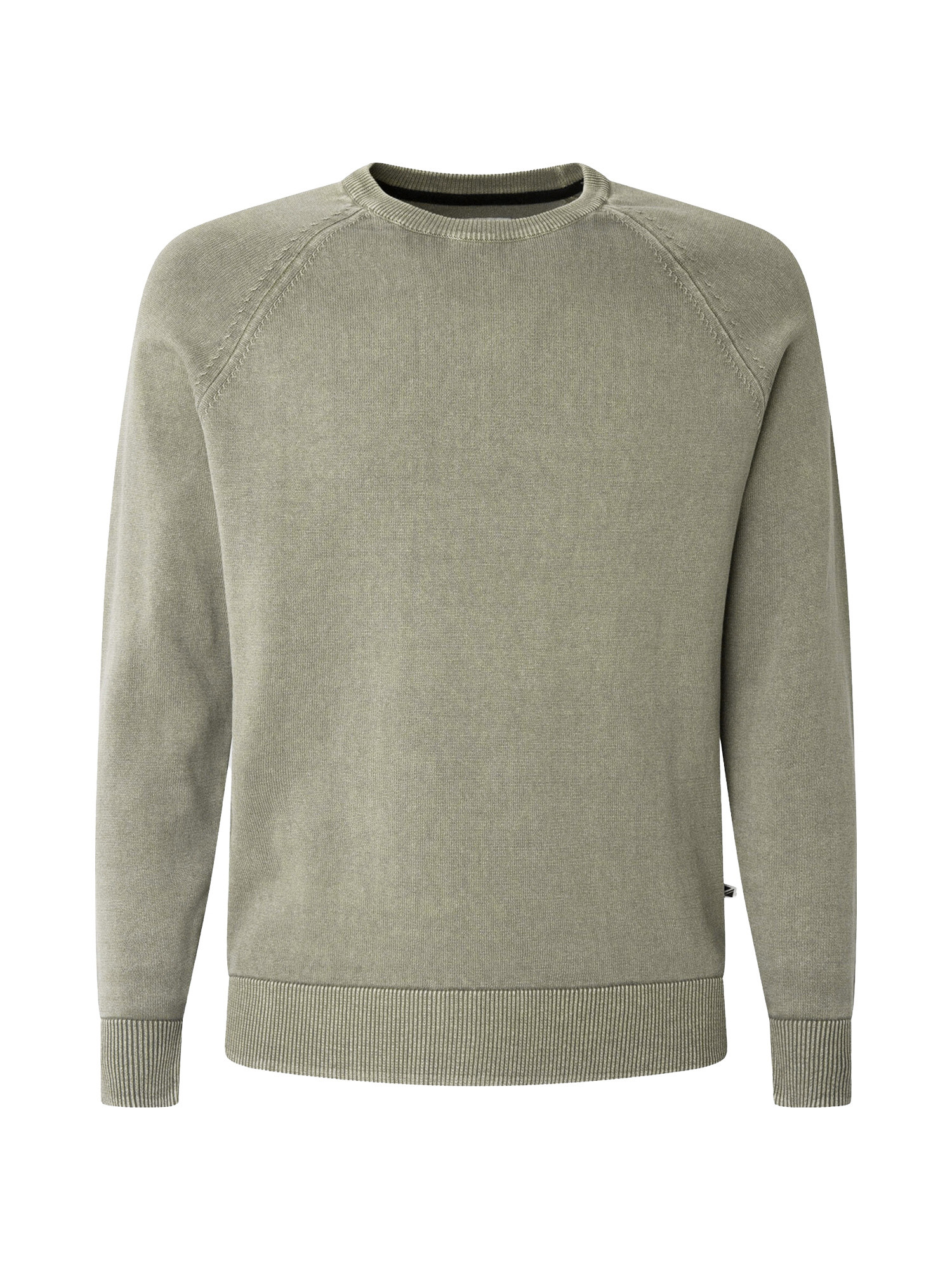Pepe Jeans - Crewneck cotton pullover, Green, large image number 0