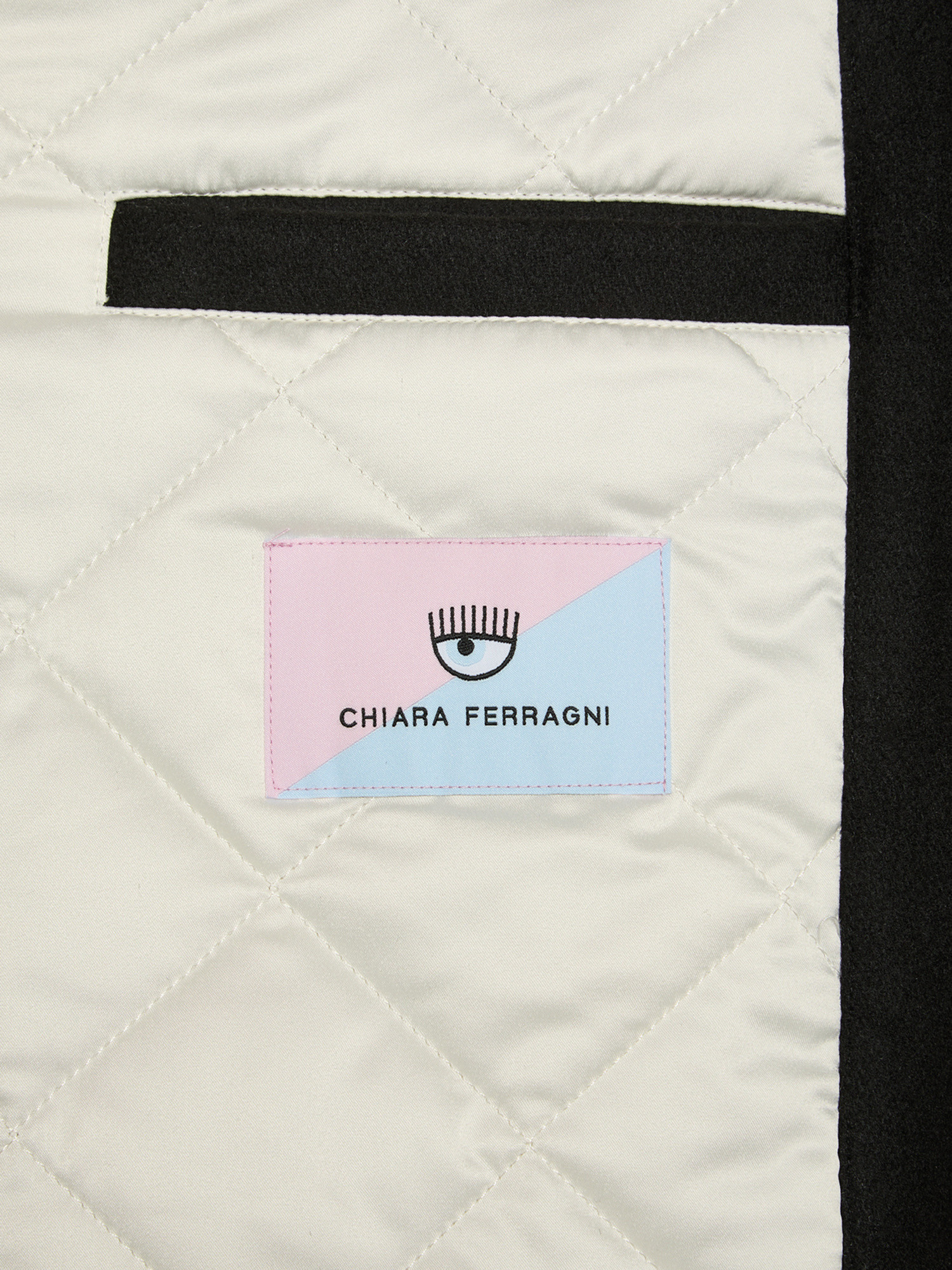 Chiara Ferragni - Ferragni stretch bomber jacket, Black, large image number 2