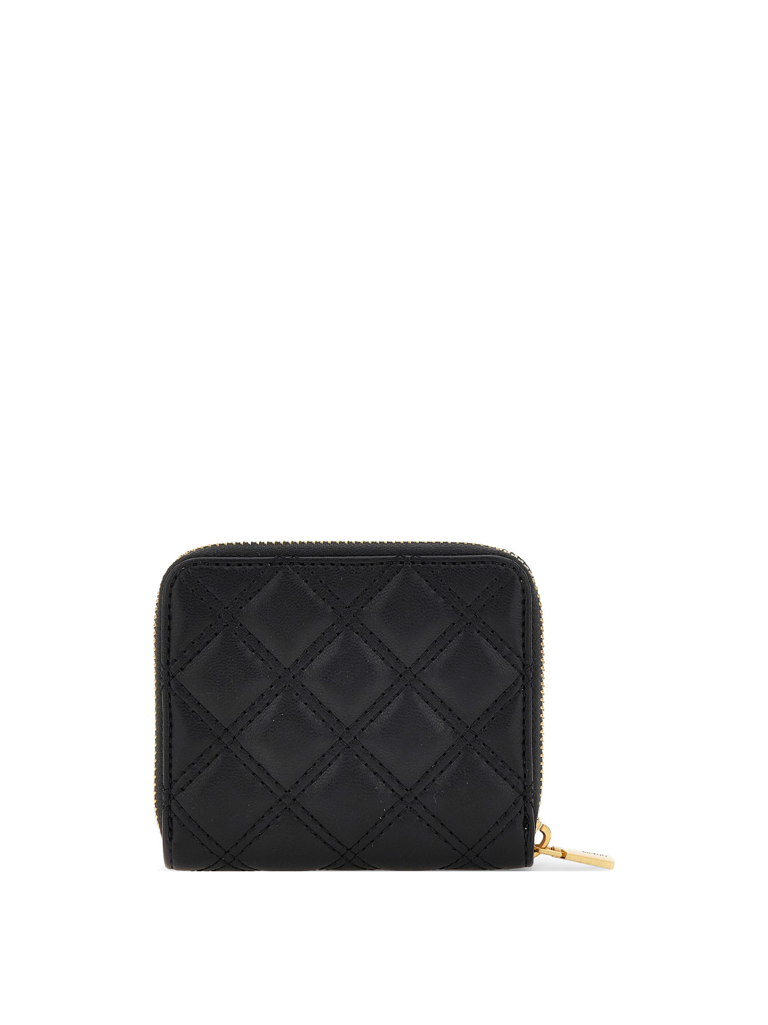 Guess - Giully quilted mini wallet, Black, large image number 1