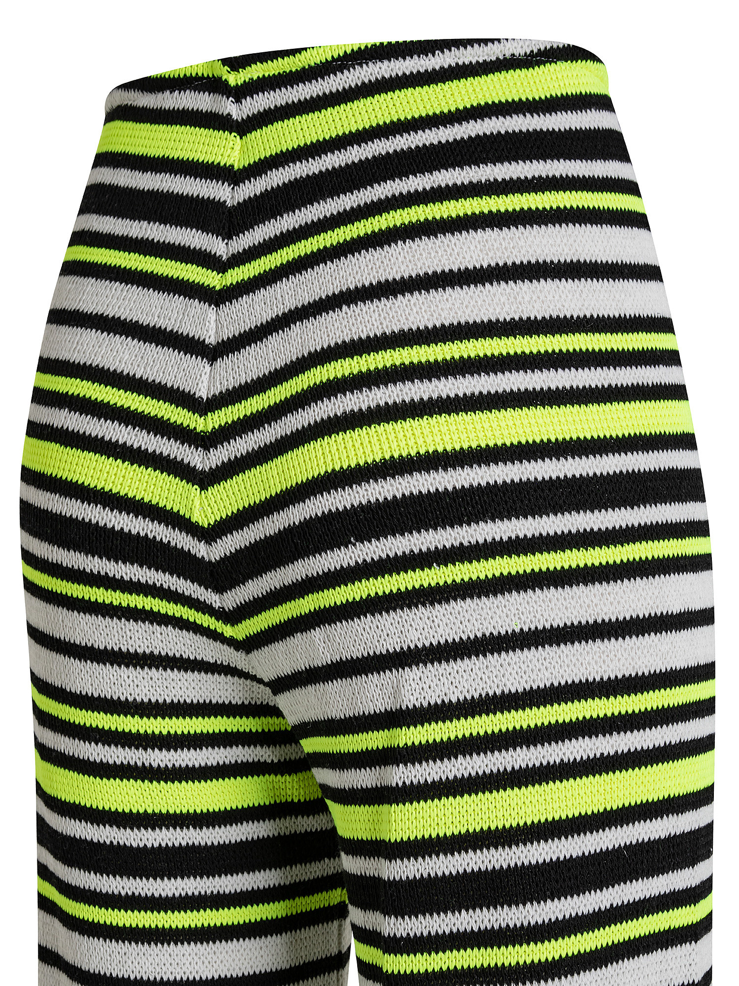 Pantaloni righe orizzontali, Multicolor, large