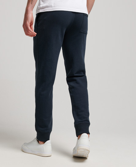 Superdry Cuffed Tracksuit Bottoms, Blue, large image number 2
