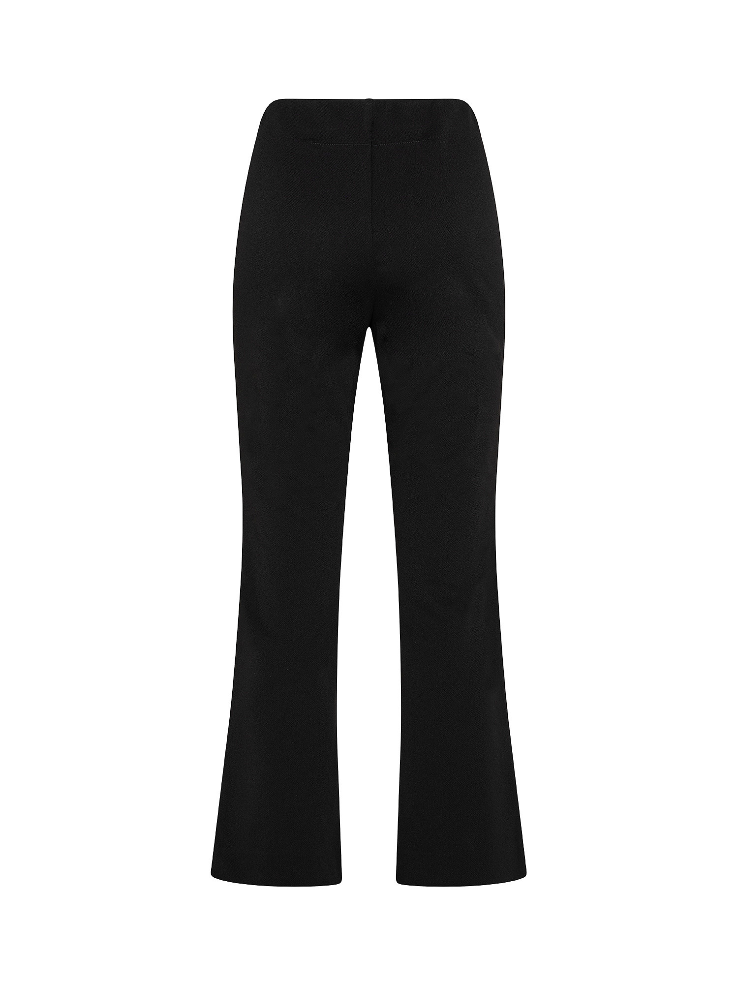 Flare trousers, Black, large image number 1