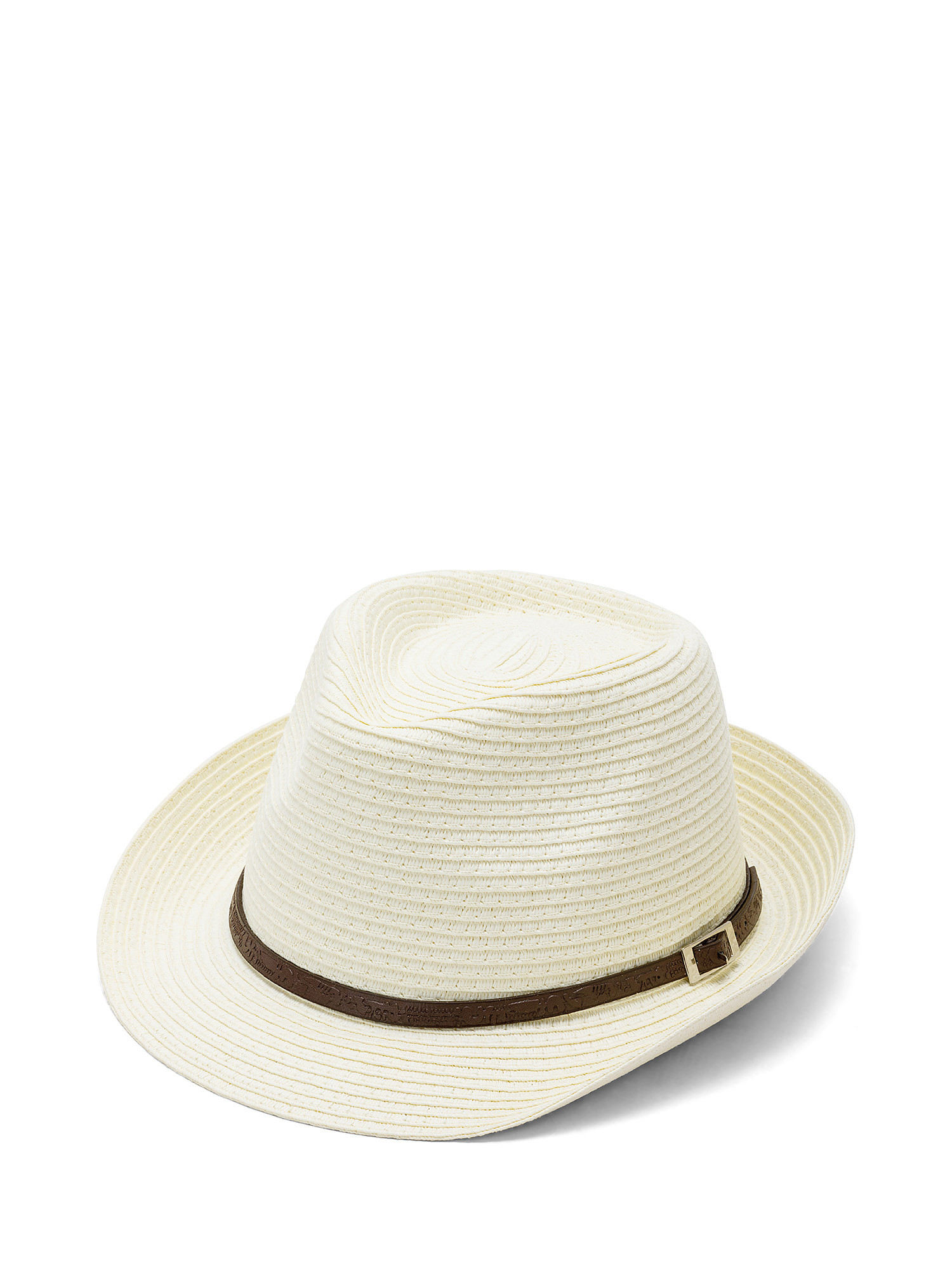 Luca D'Altieri - Alpinetto hat with strap, Natural, large image number 0