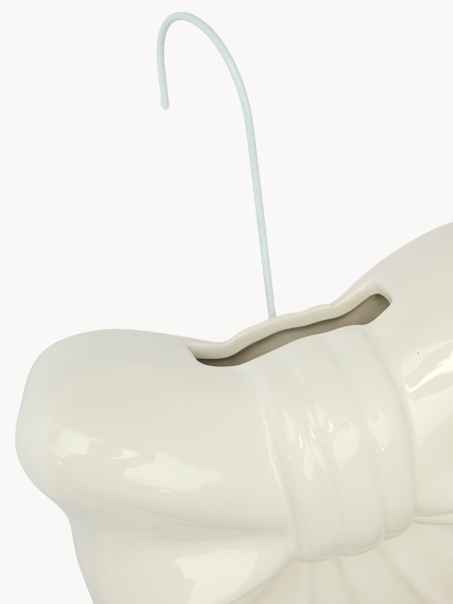 Ceramic bow humidifier, White, large image number 1