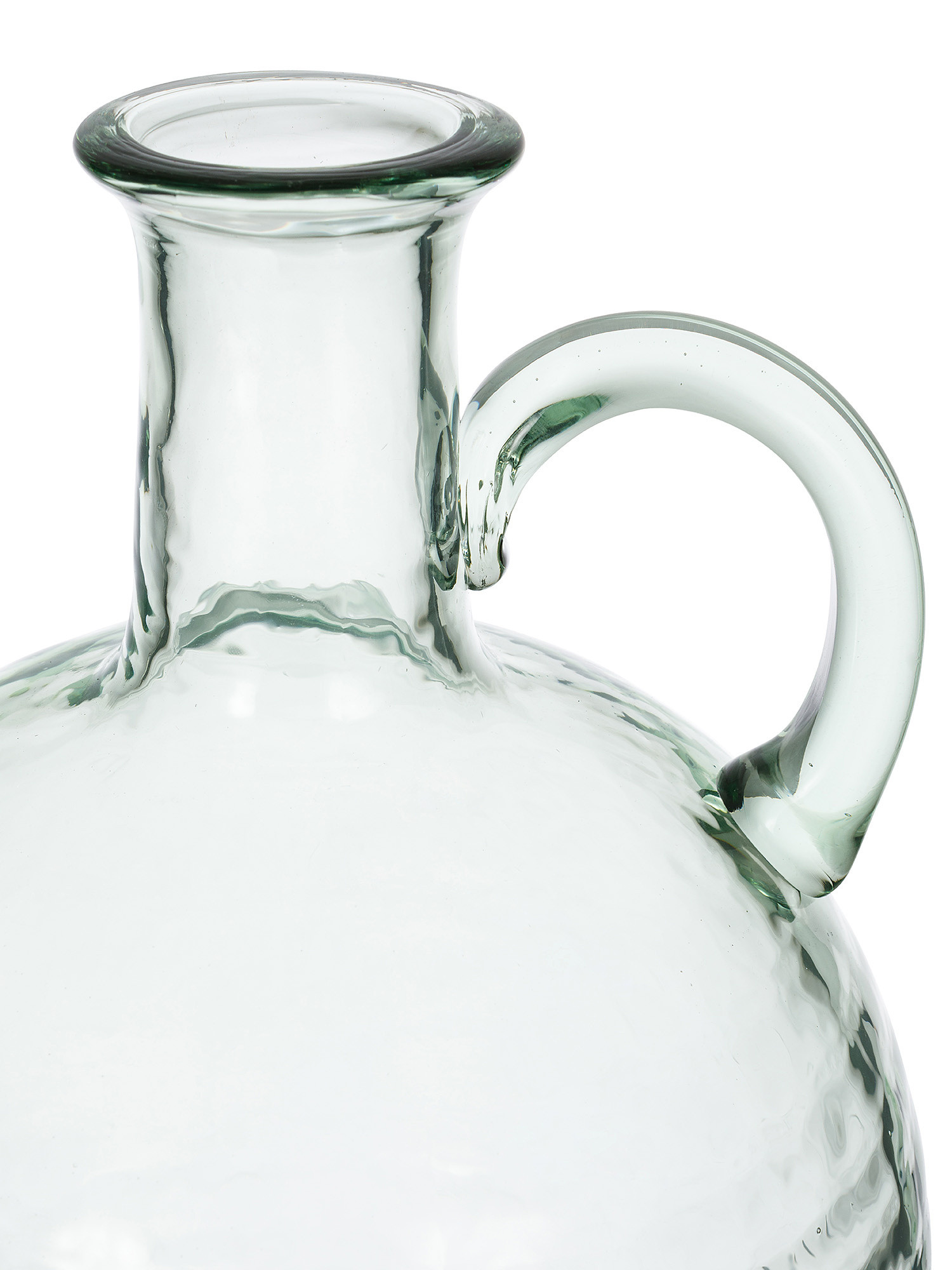 Colored glass paste decorative pitcher, Transparent, large image number 1