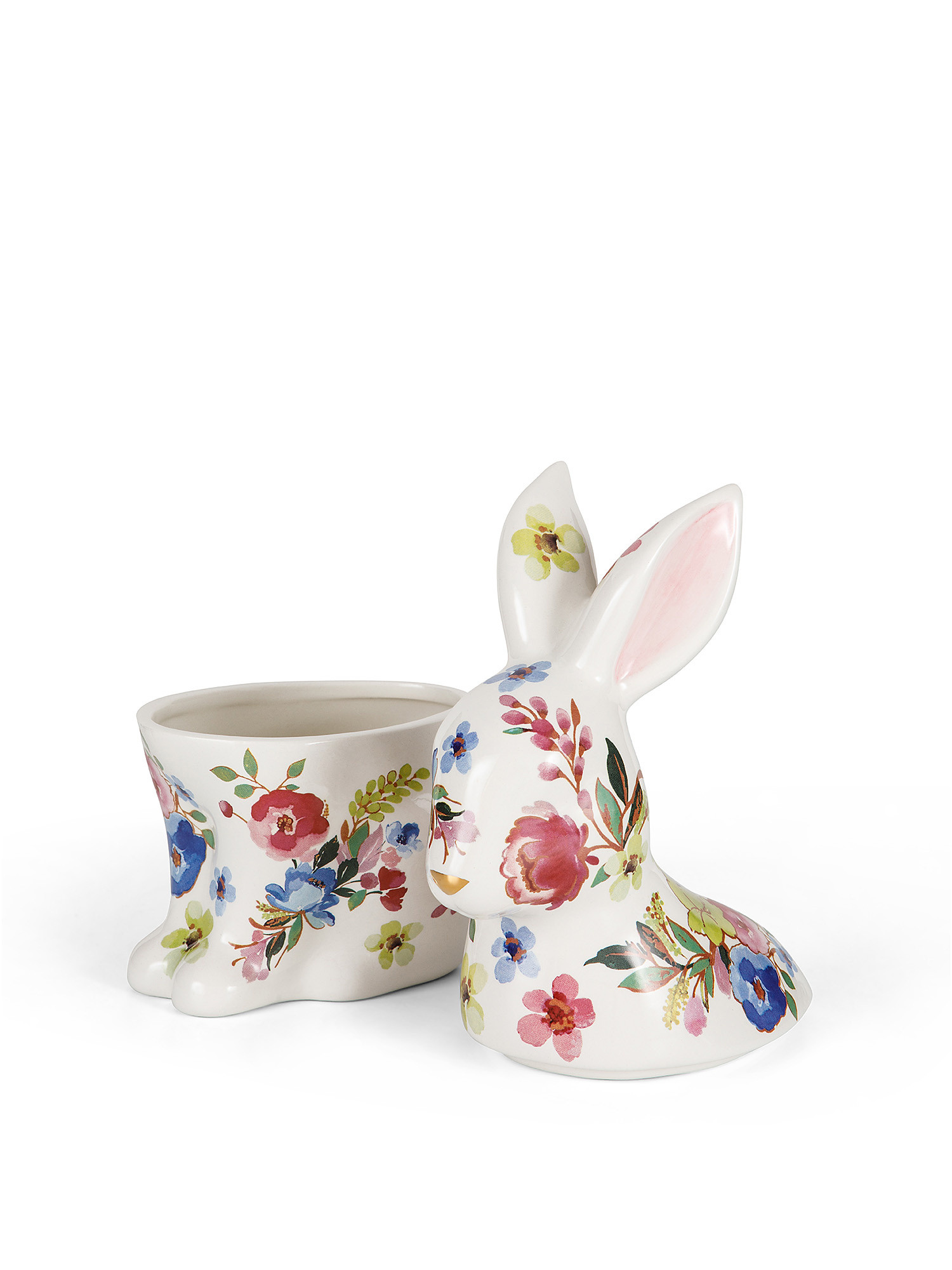Rabbit ceramic jar, Multicolor, large image number 1