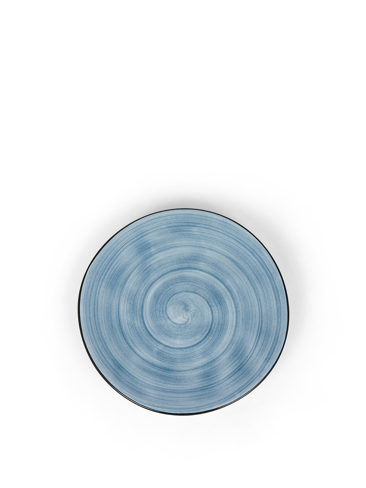 Tokyo stoneware fruit plate, Blue, large image number 0