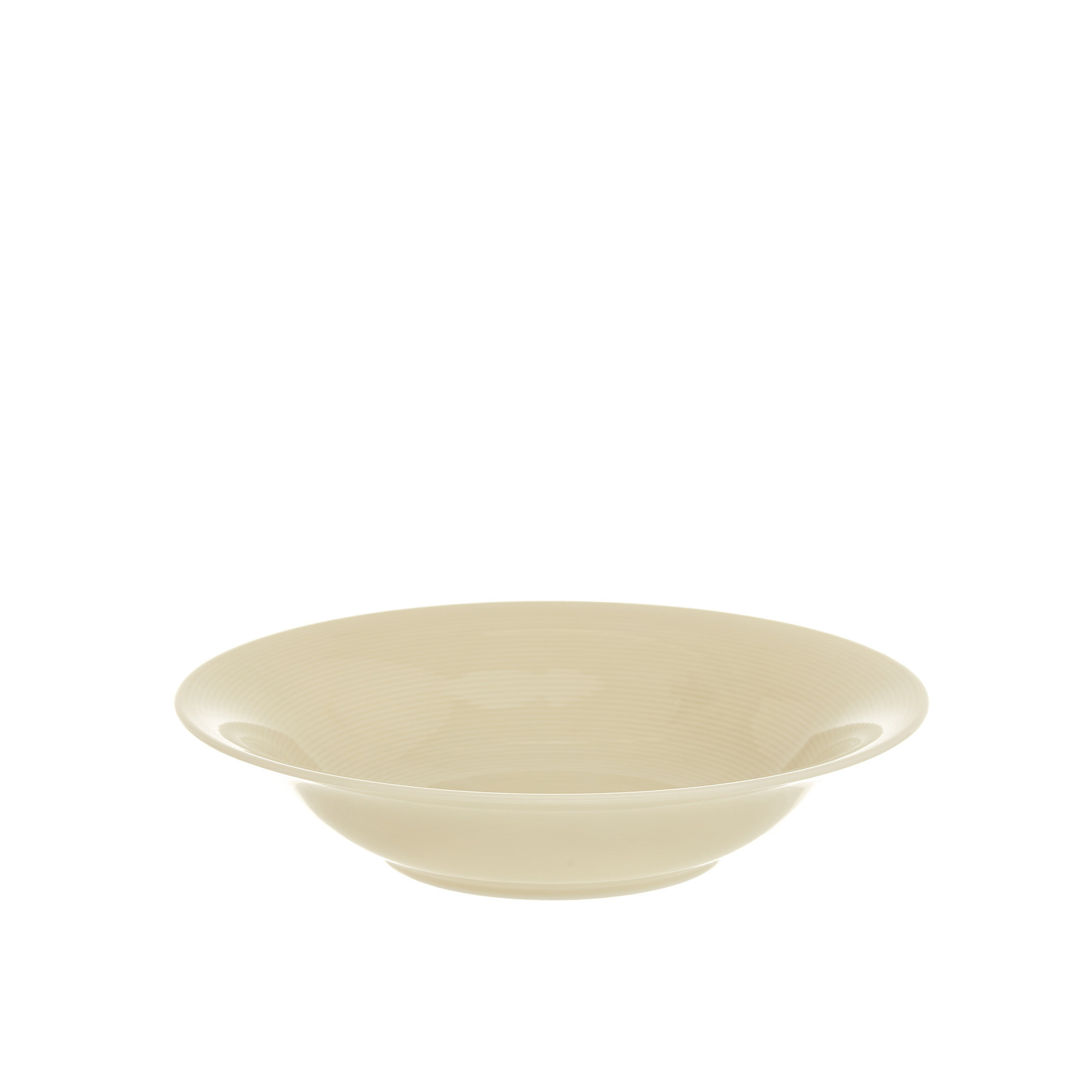 Charme porcelain soup plate, Beige, large image number 0