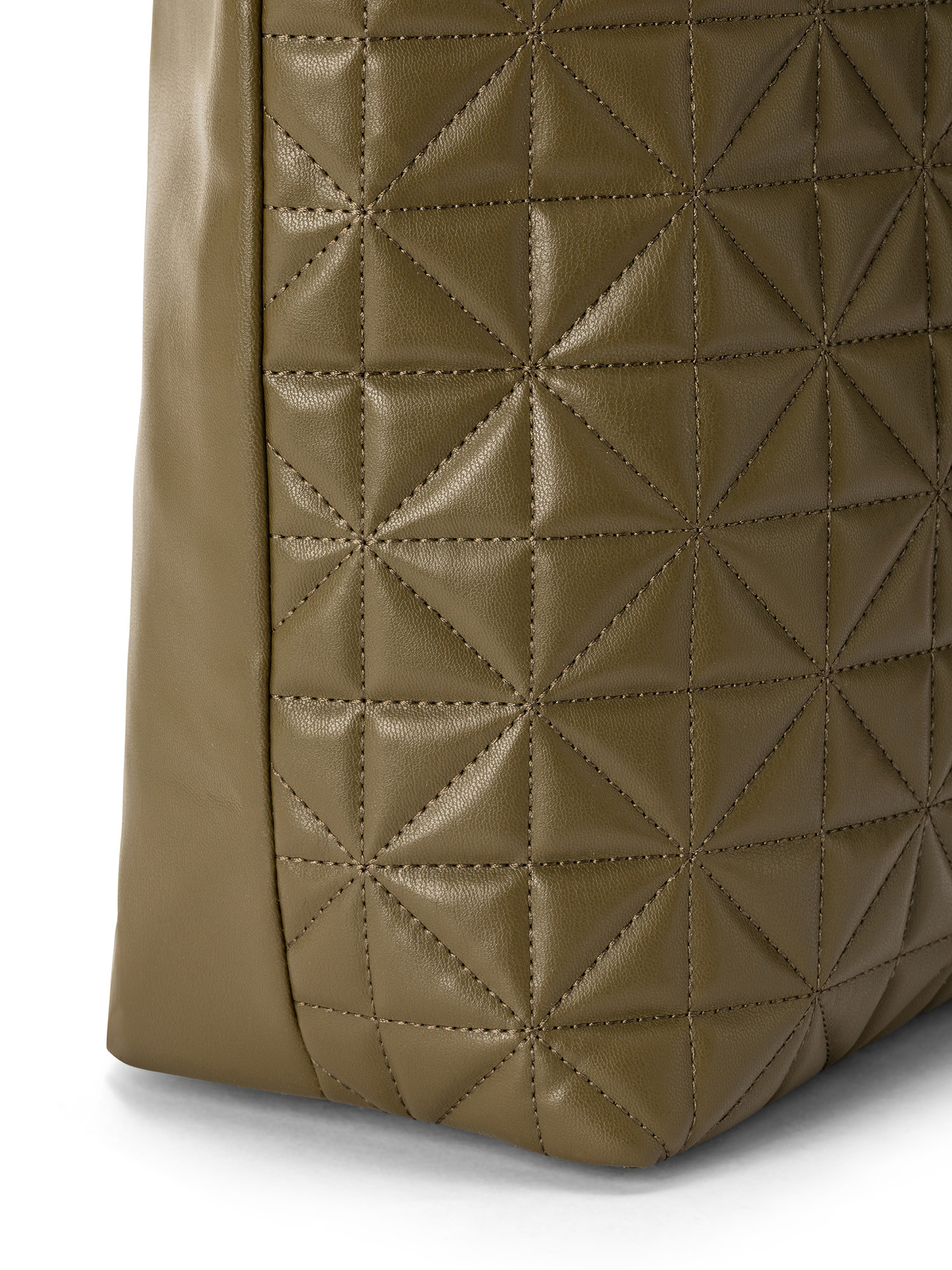 Koan - Shopping bag with motif, Green, large image number 2