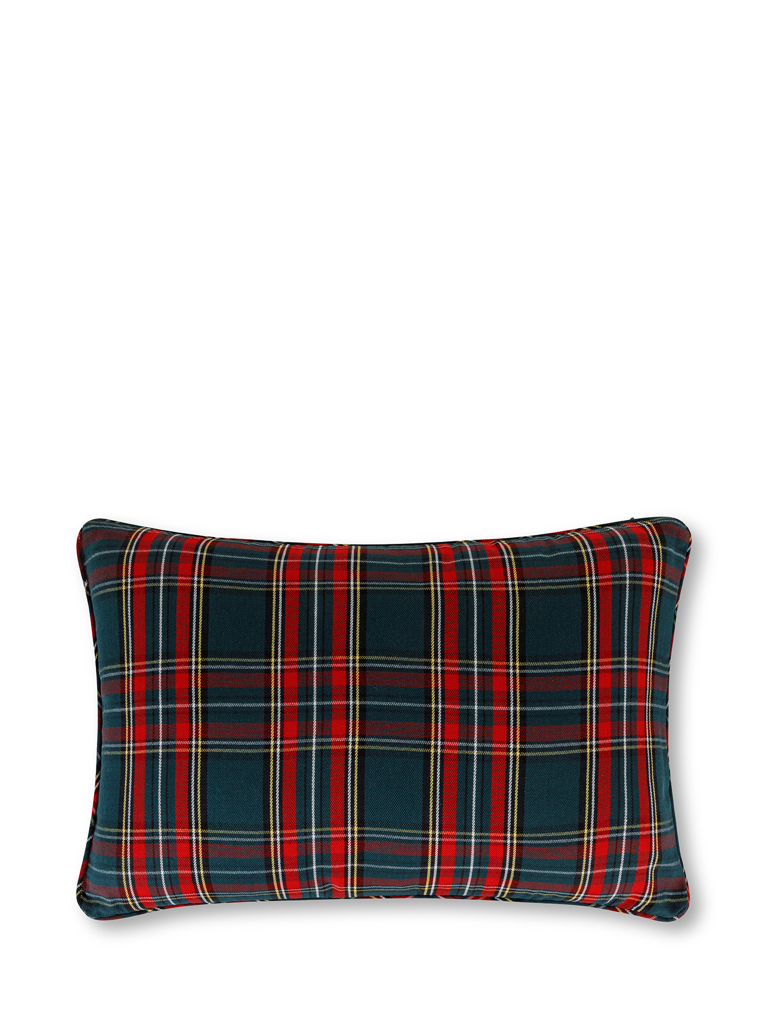Tartan cushion 35x50 cm, Green, large image number 0