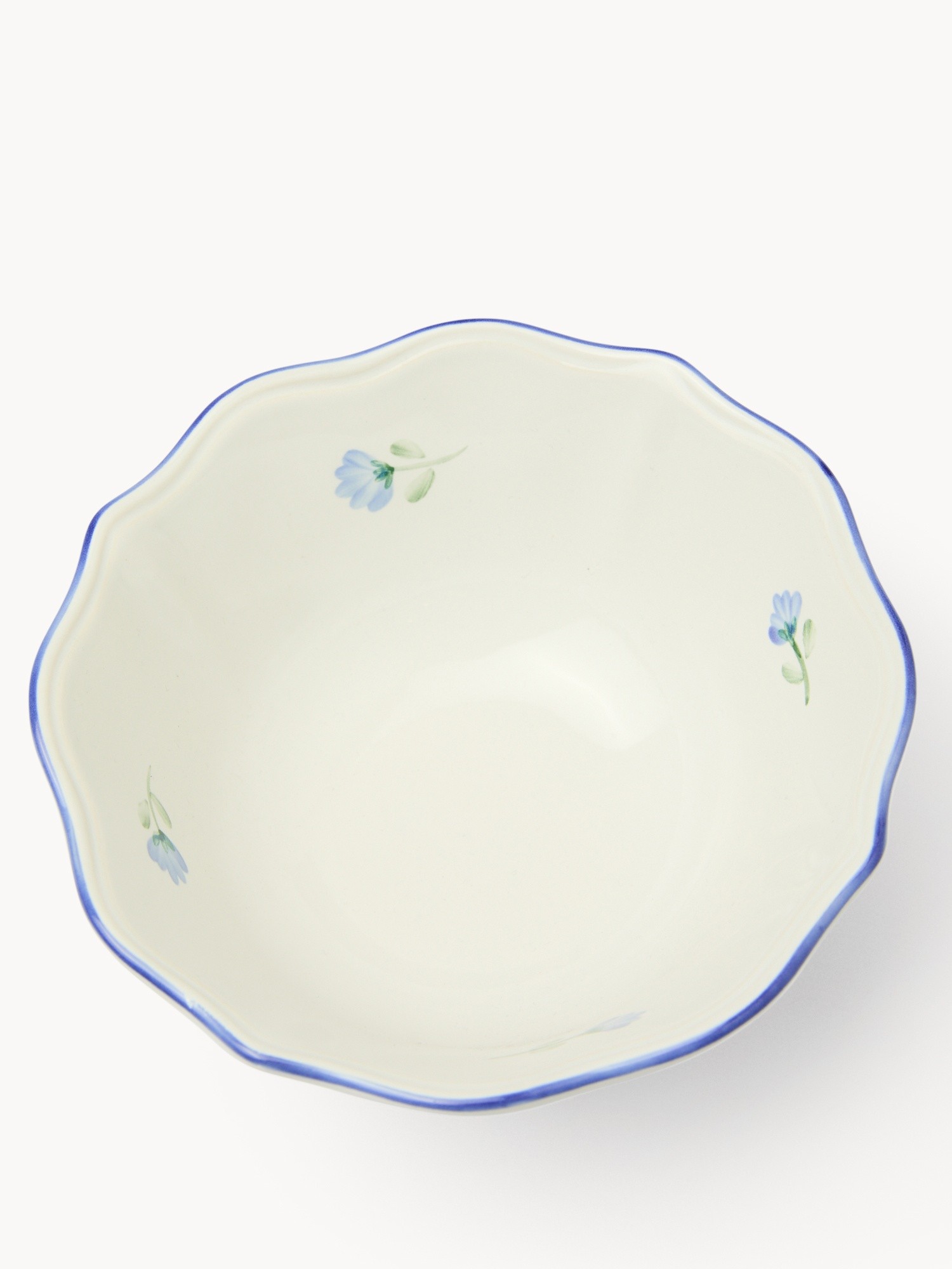 Coppetta in ceramica Antoinette, Bianco/Azzurro, large image number 1