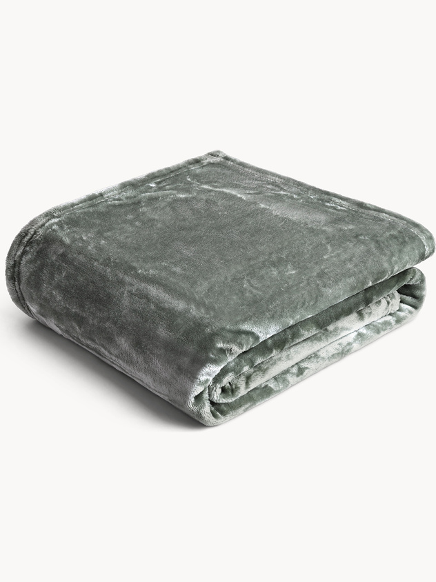 Maxi plaid flannel fleece