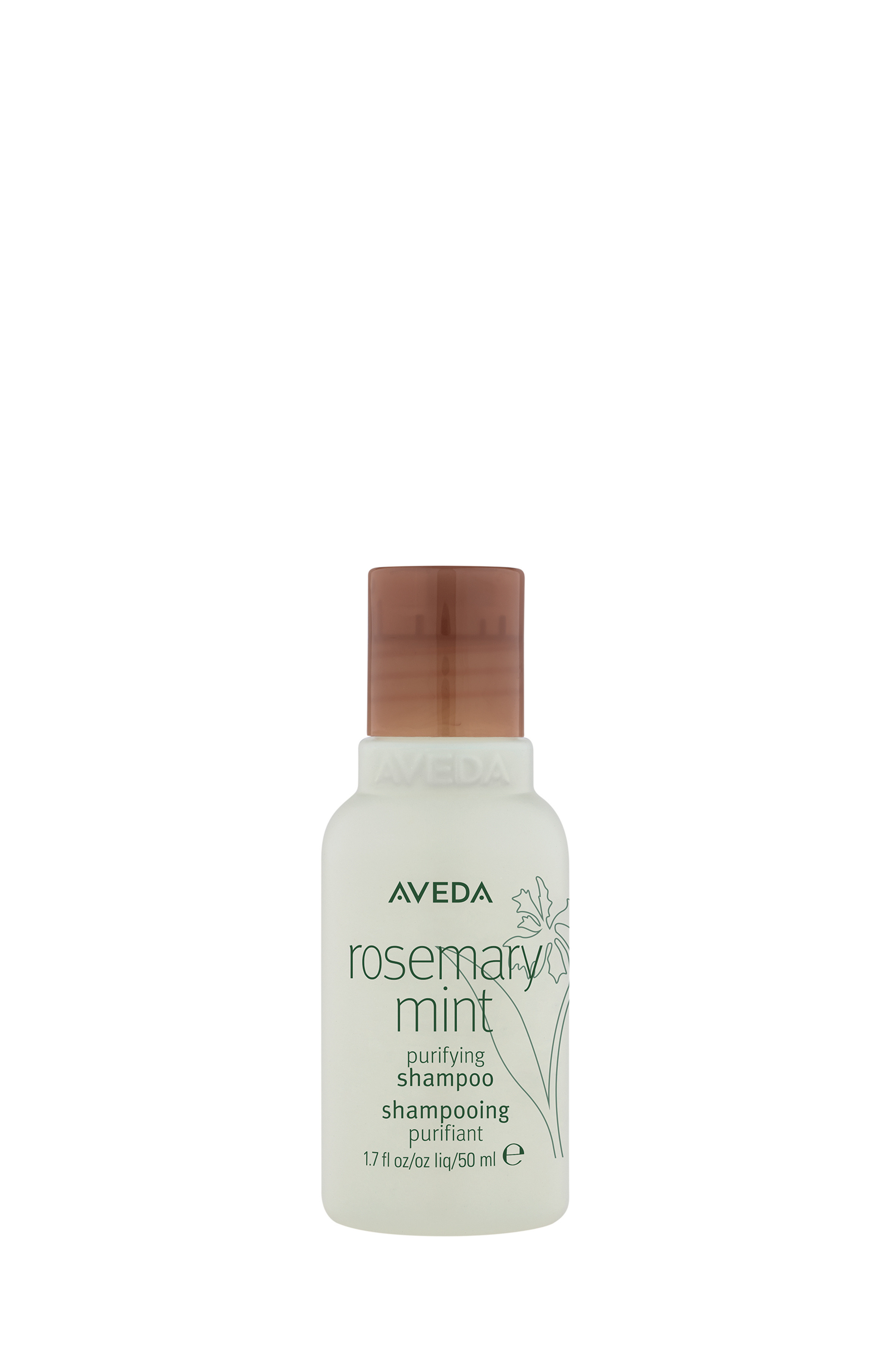 Aveda rosemary mint shampoo purificante 50 ml, Verde, large image number 0