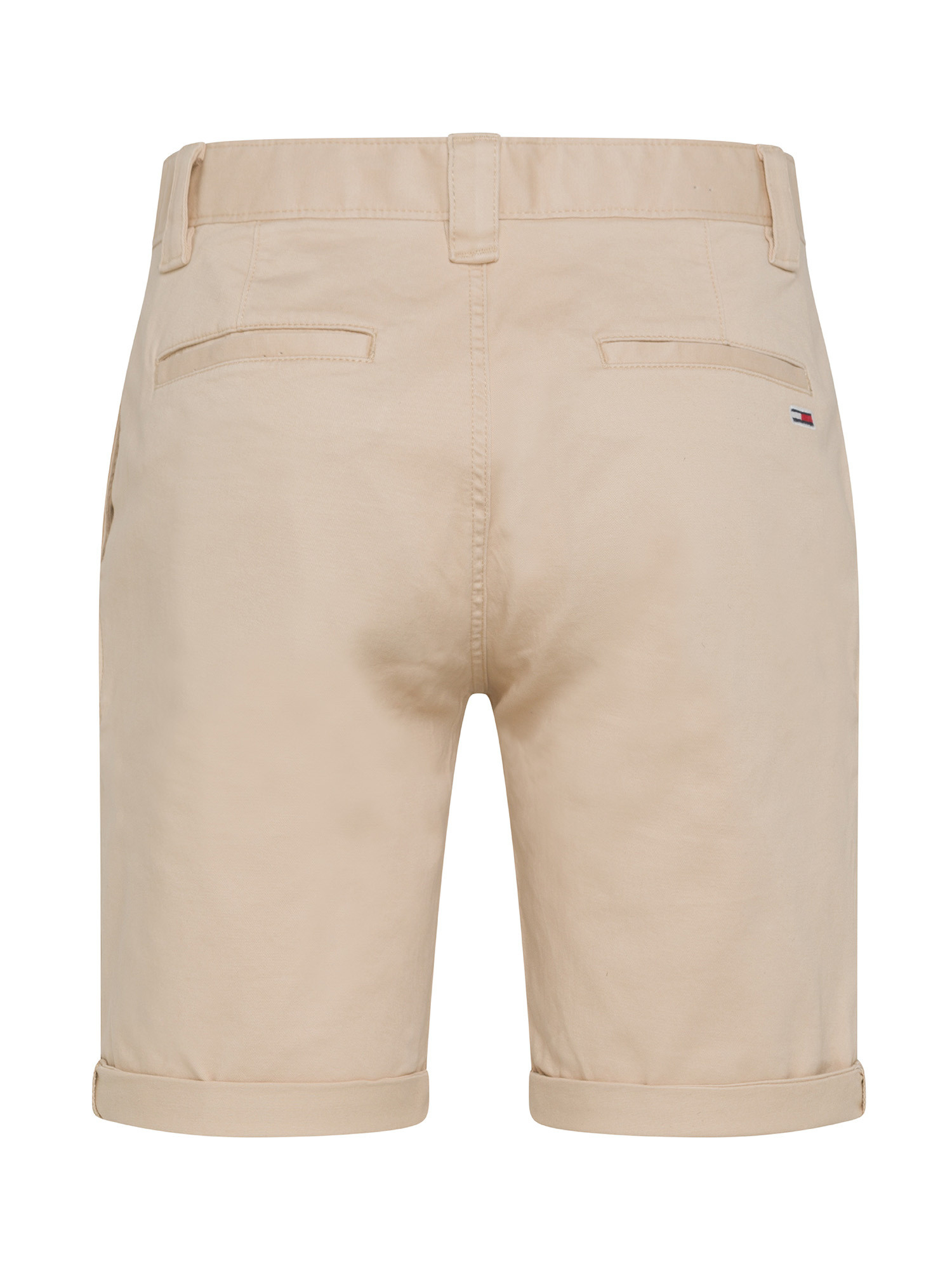 Tommy Jeans - Slim fit chino bermuda, Light Beige, large image number 1