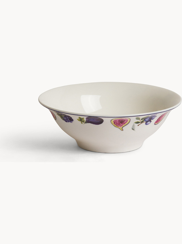 New Bone China bowl with fig motif