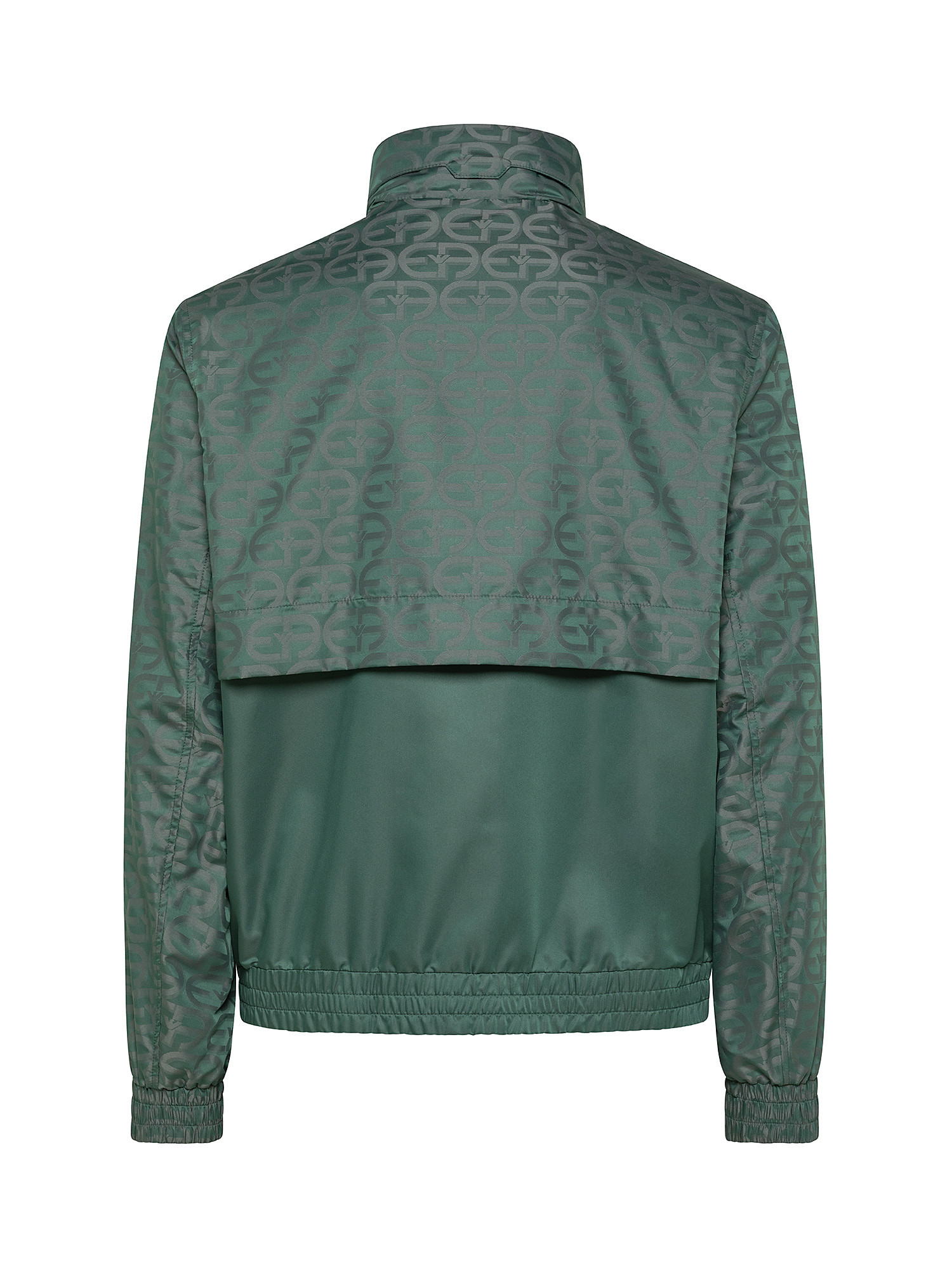Jacket with all over print, Green, large image number 1