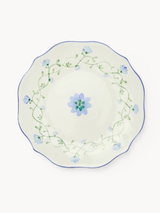 Piatto piano in ceramica Antoinette