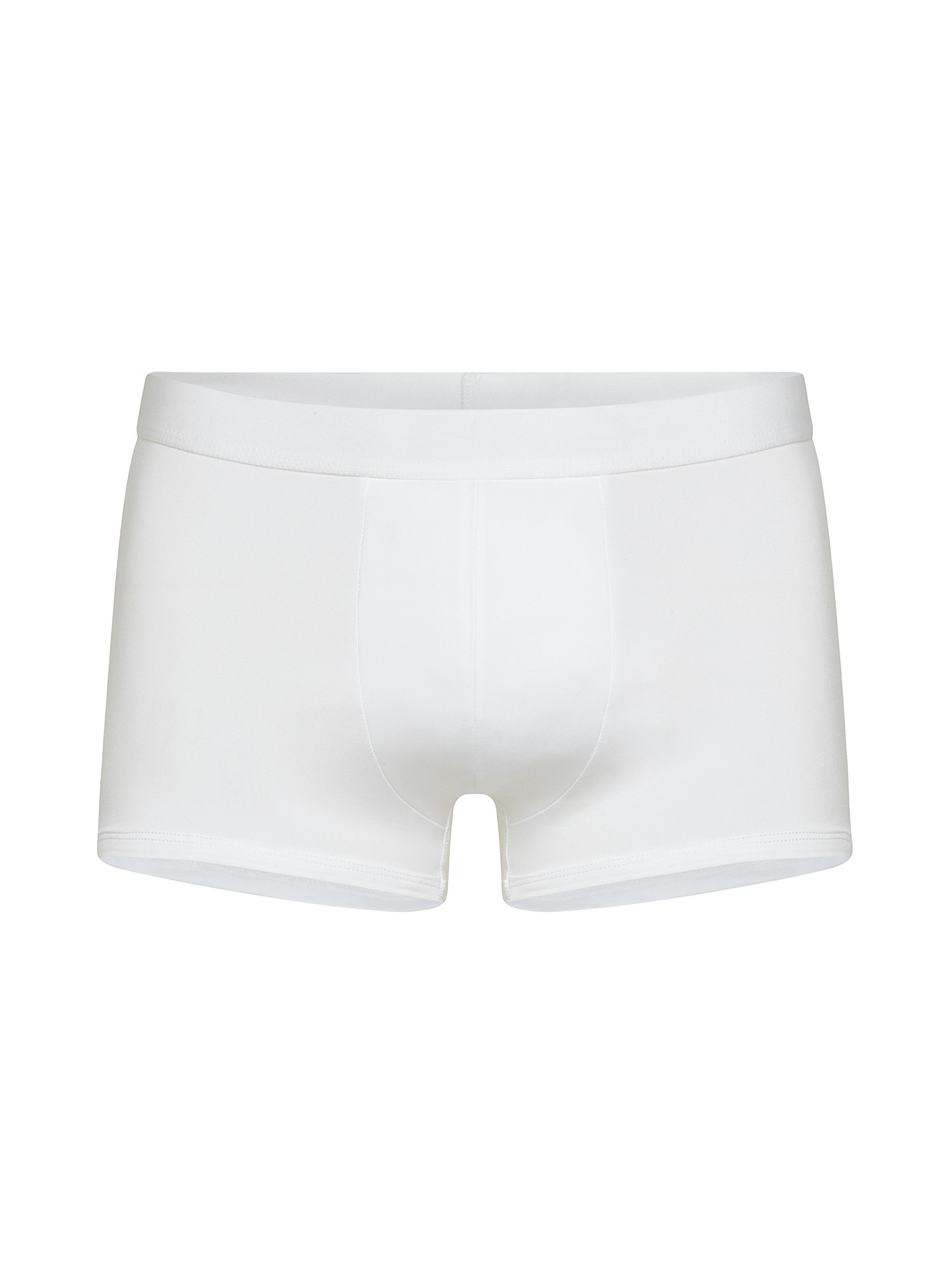 Solid color microfiber boxer, White, large image number 0