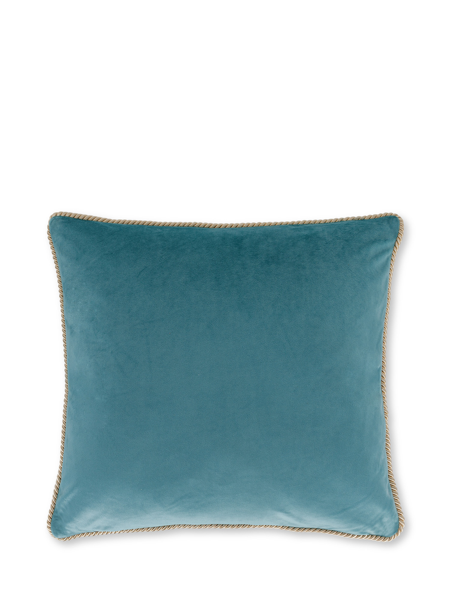 Cuscino in velluto 45x45 cm, Azzurro celeste, large image number 0