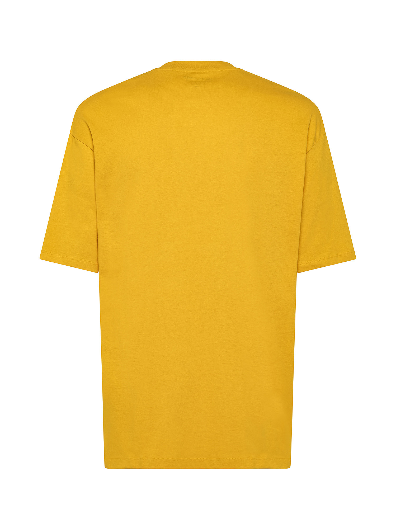T-shirt in 100% cotton, Yellow, large image number 1