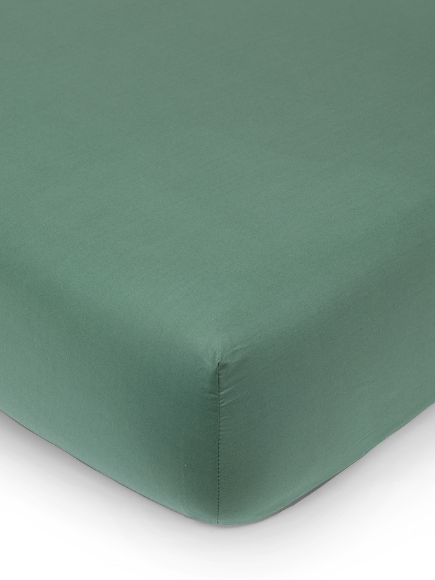 Zefiro cotton percale fitted sheet